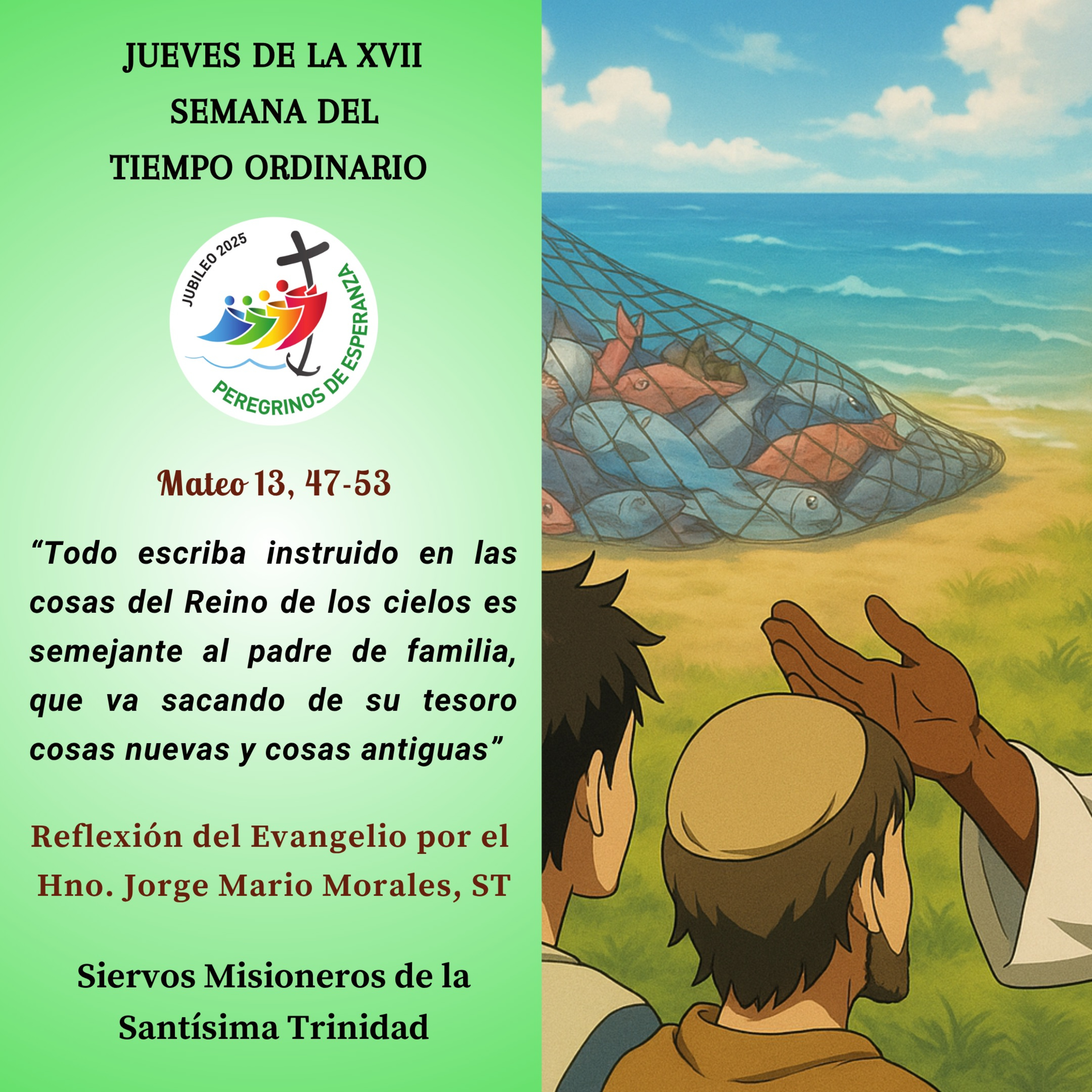 Reflexión del Evangelio del 31 de Julio de 2025 episode artwork