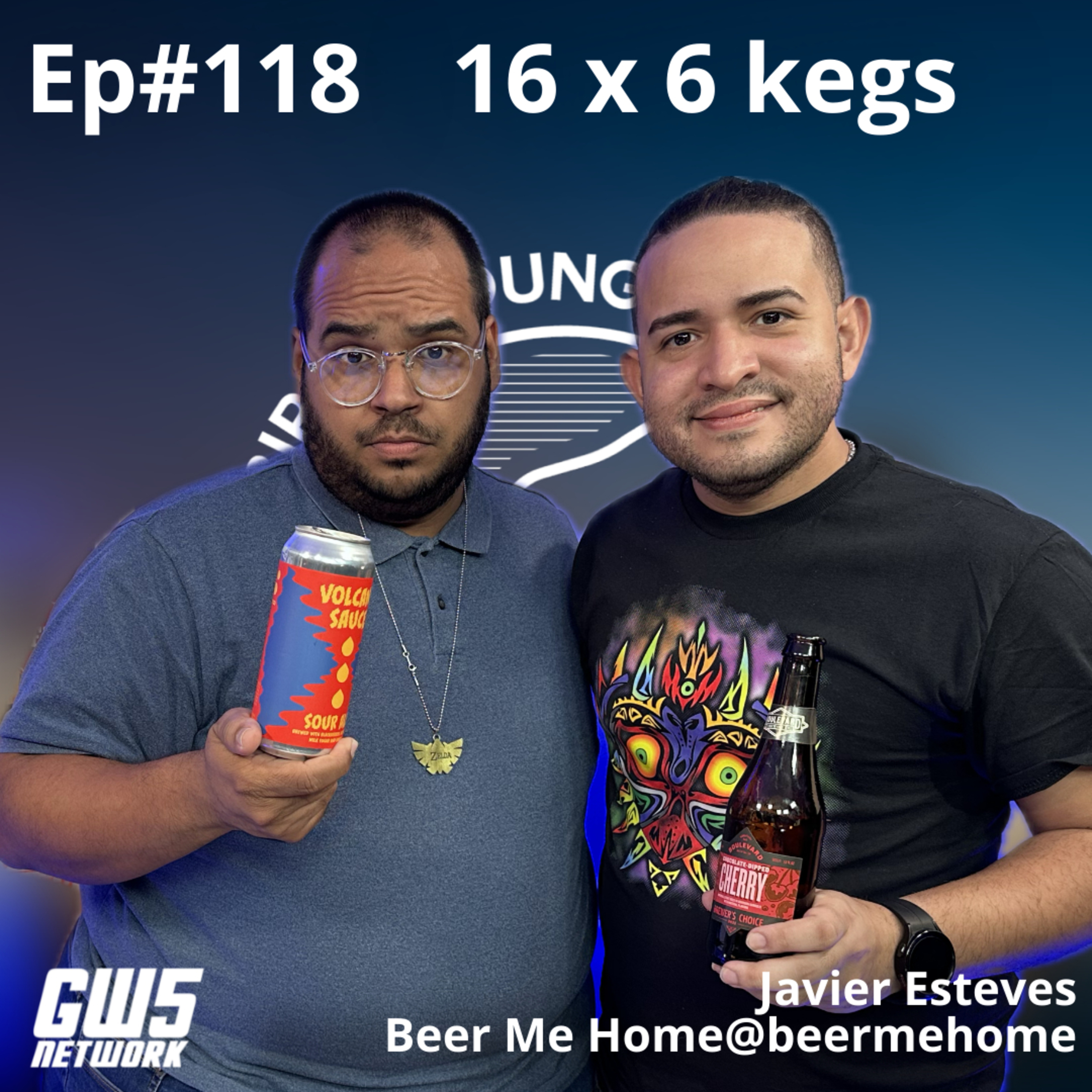 Ep#118 - "16 x 6 kegs" feat @beermehome episode artwork