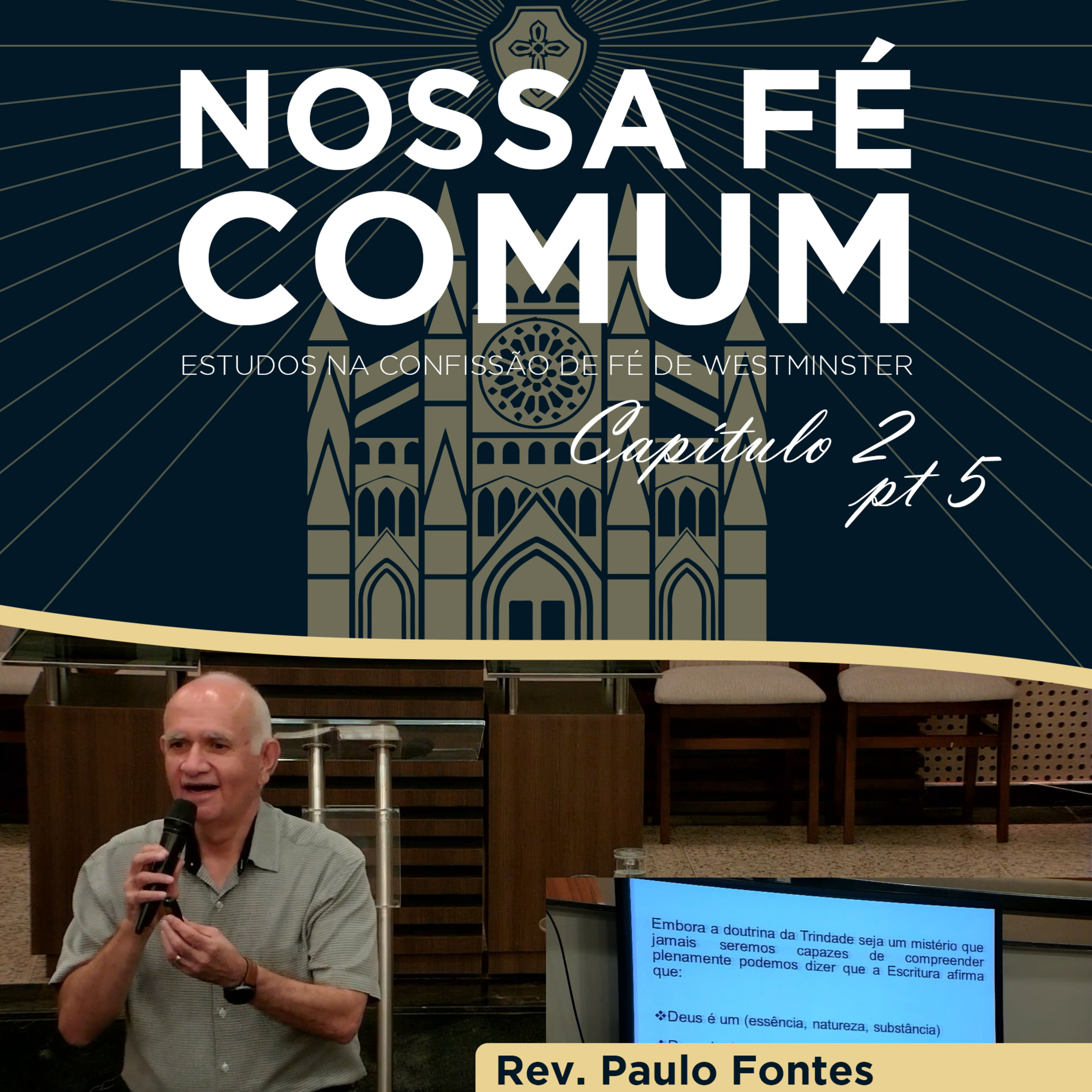 A DIVINDADE DAS TRES PESSOAS DA TRINDADE - Nossa fé Comum #13 | Rev. Paulo Fontes