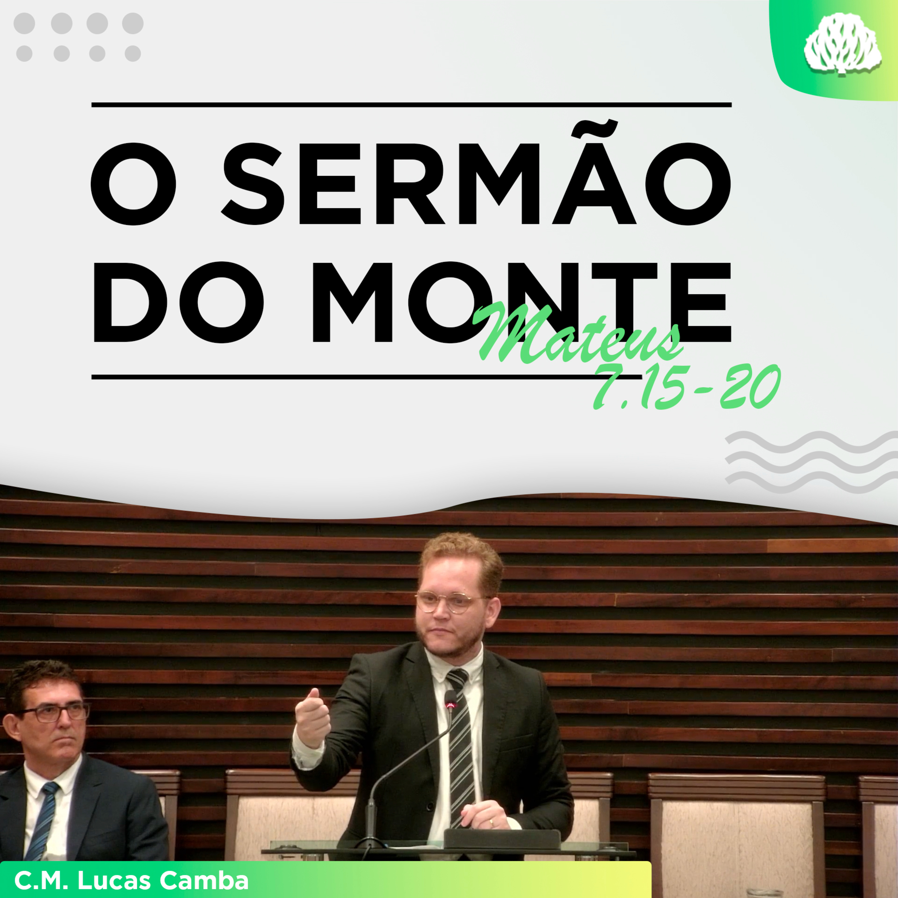 O CAMINHO PARA ENTRAR PELA PORTA ESTREITA - Mateus 7.15-20 | Candidato ao Ministério Lucas Camba