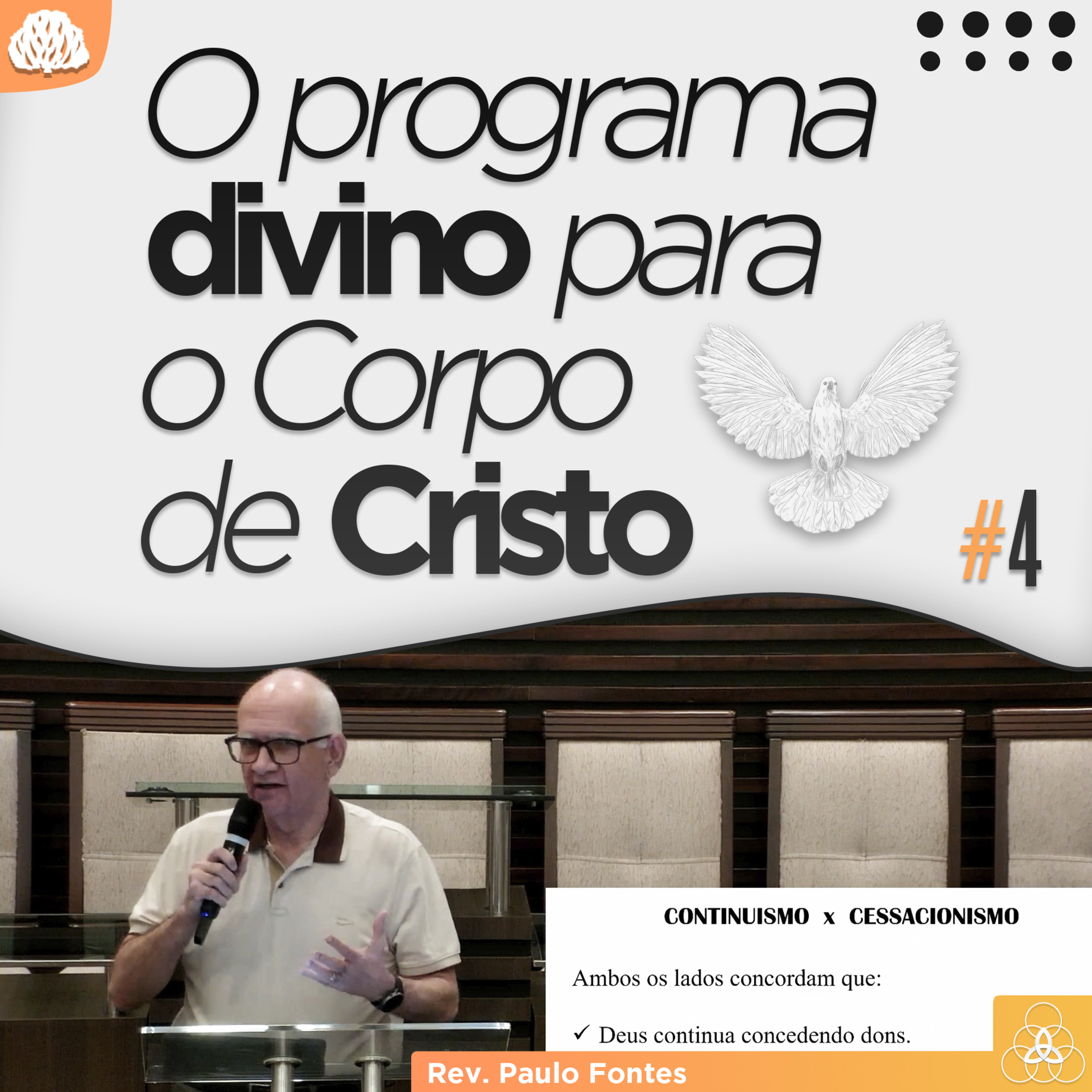 SOBRE O DOM DE ENSINO - O Corpo de Cristo #04 | Rev. Paulo Fontes episode artwork