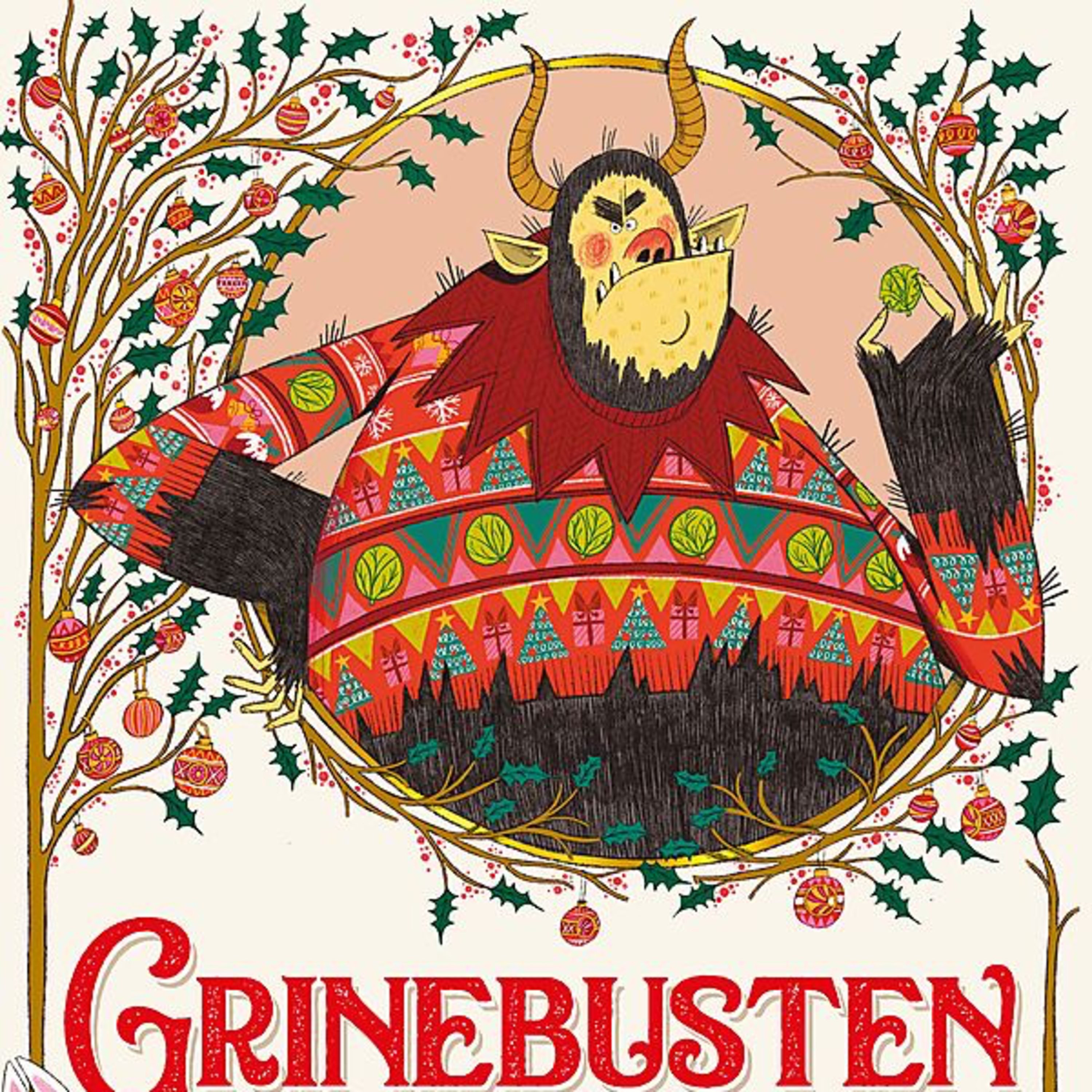 Bokfriminuttet #133 - Grinebusten episode artwork