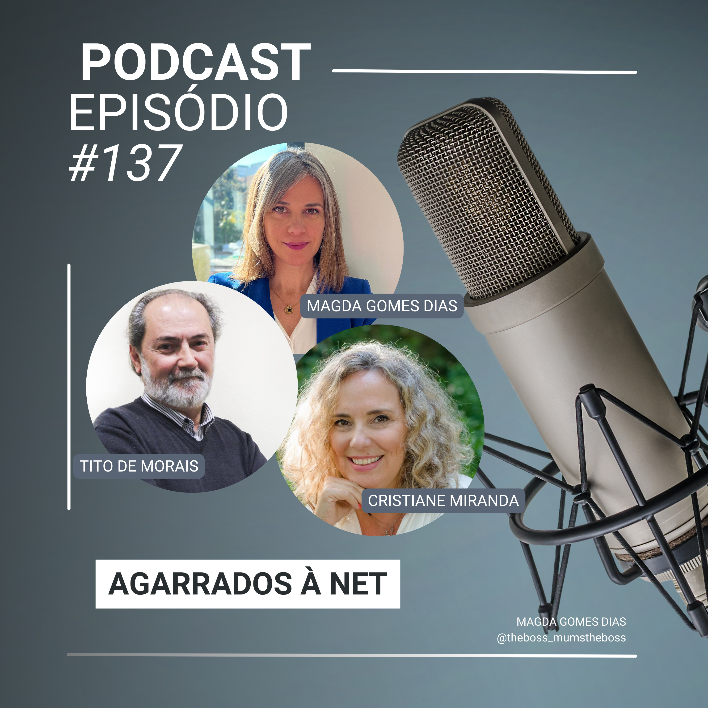 #137- Agarrados à net com Tito de Morais e Cristiane Miranda