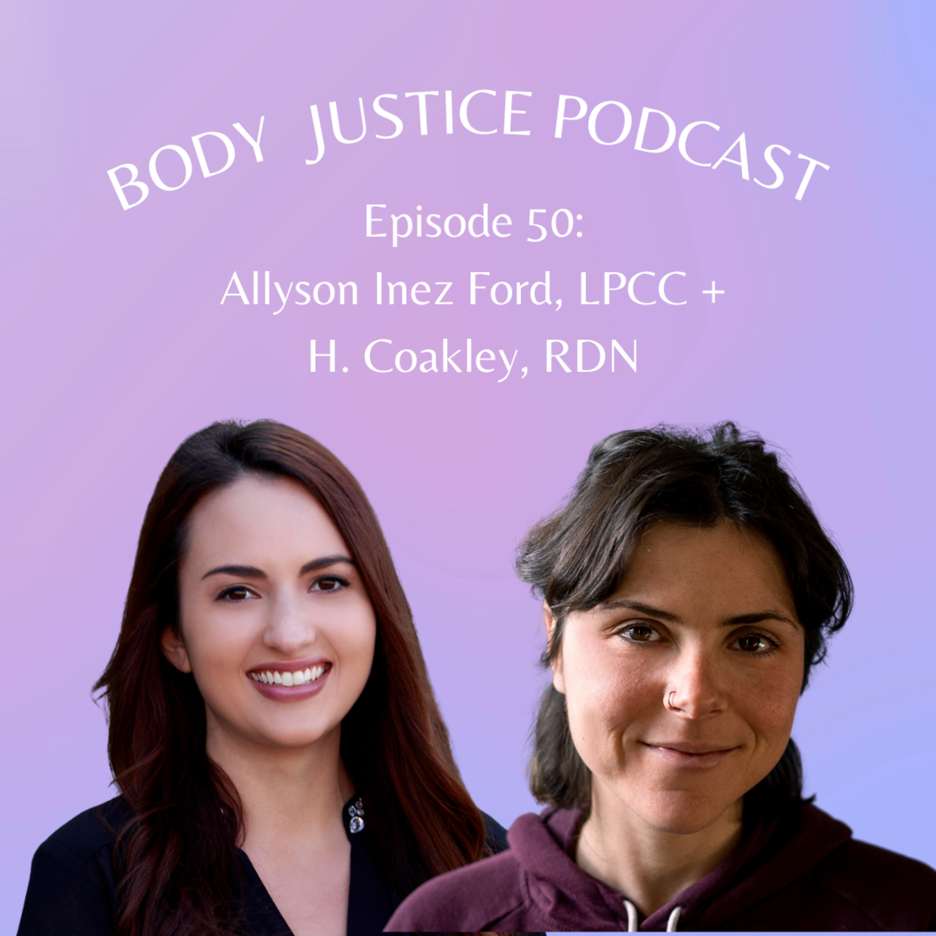 50. The Connection between GI Issues, Eating Disorders, Trauma & How to Cope, with H. Coakley, RDN episode artwork