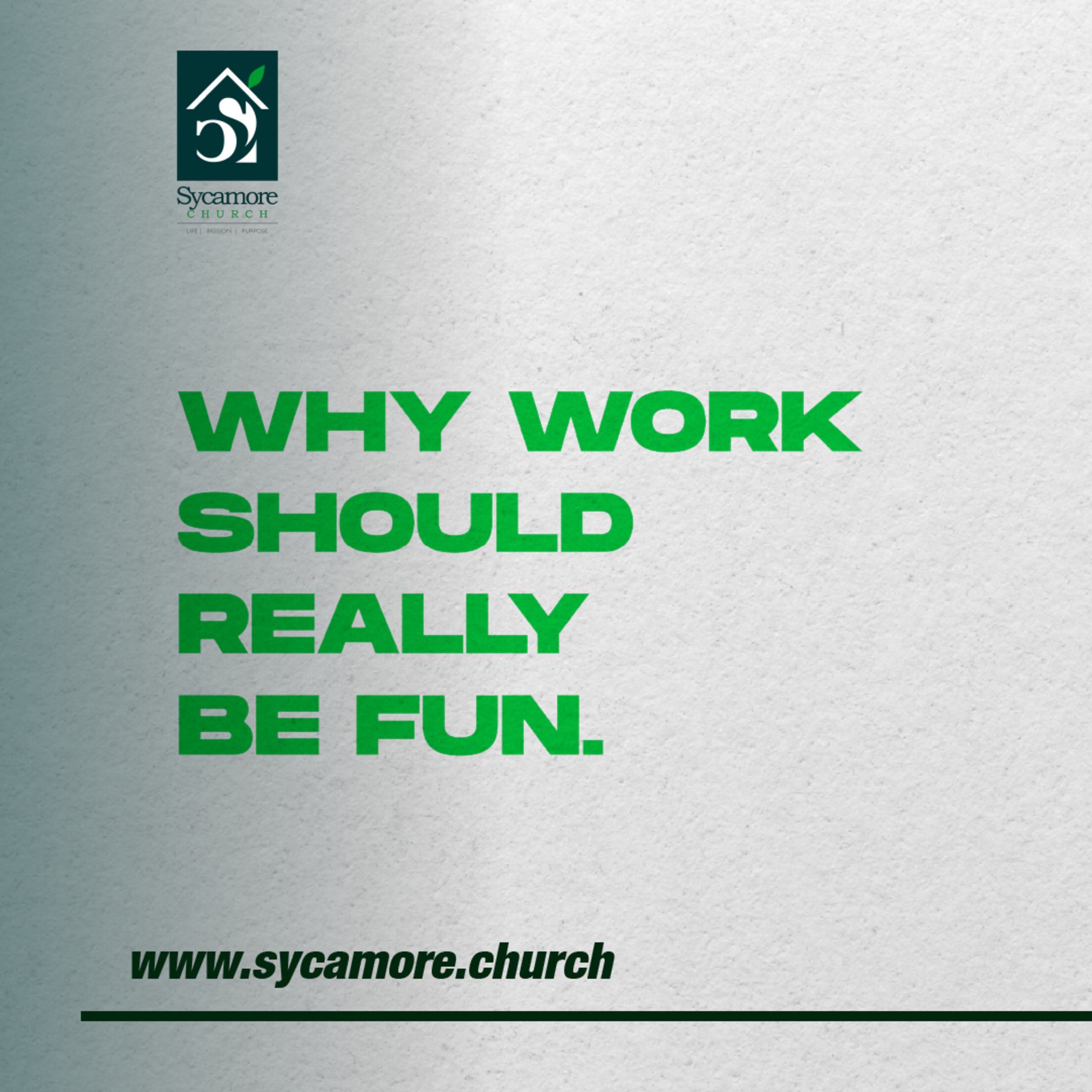 Why Work Should Really Be Fun | Making Work Work | Pastor Toluope Moody episode artwork
