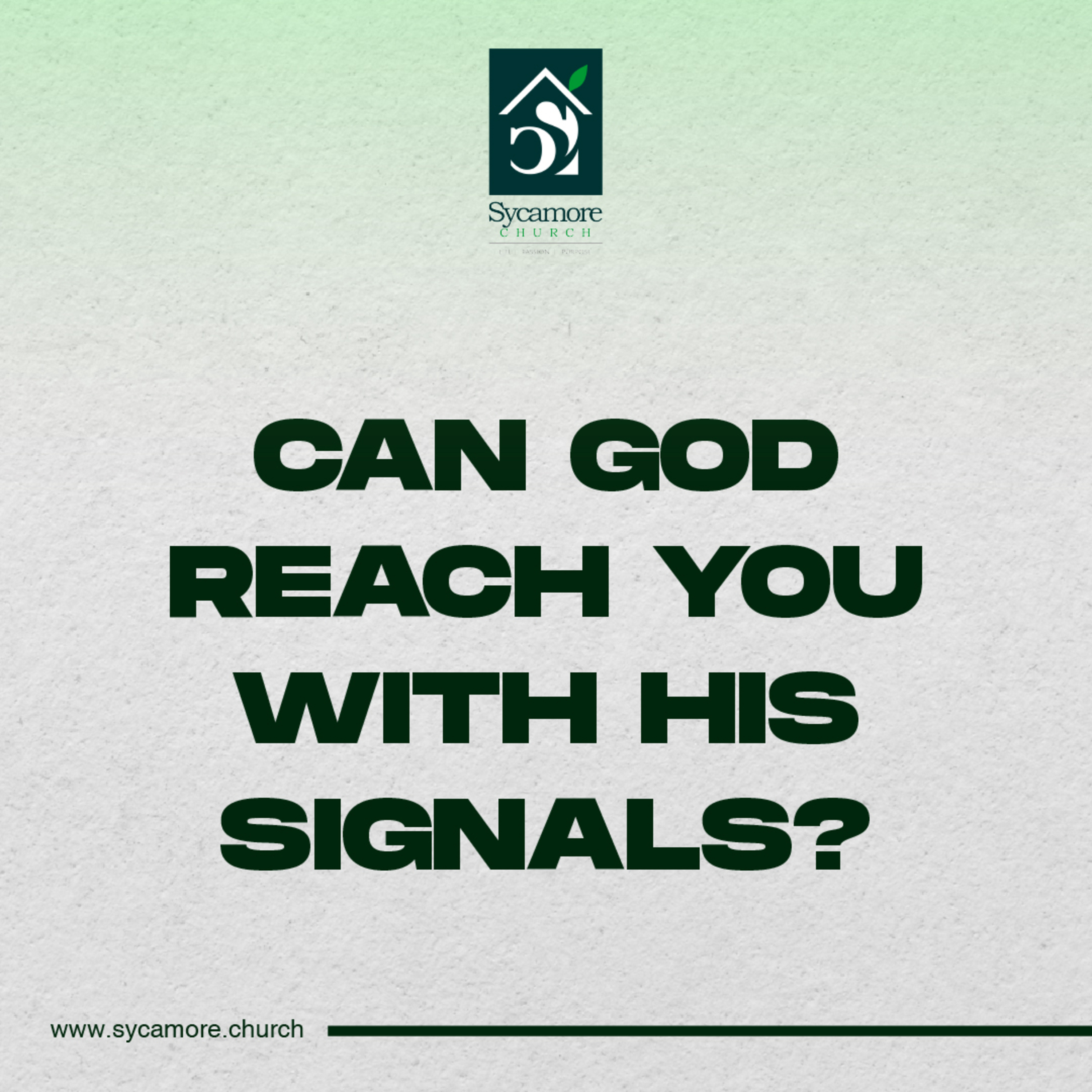 Can God Reach You With His Signals? | Pastor Tolulope Moody | episode artwork