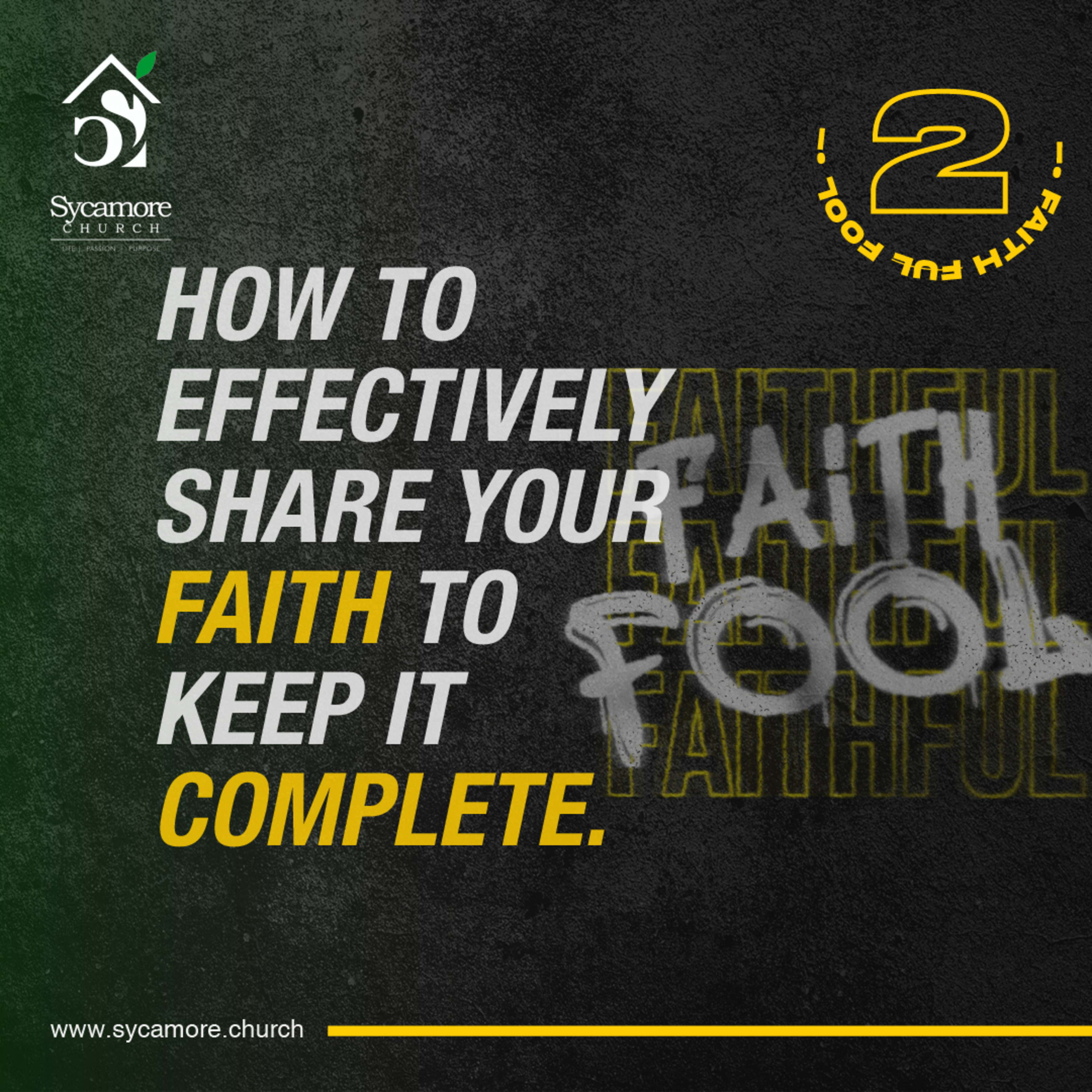 How To Effectively Share Your Faith To Keep It Complete | FaithFool | Pastor Tolulope Moody episode artwork