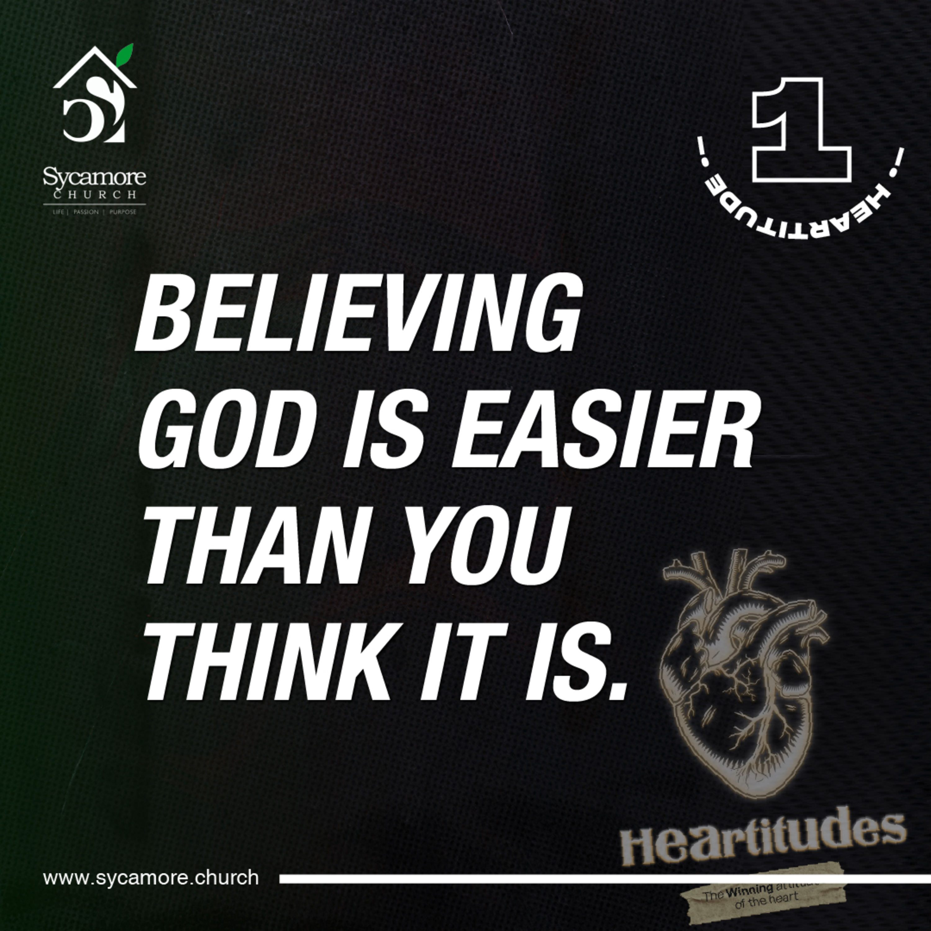 Believing God Is Easier Than You Think It Is | Heartitudes 1| Pastor Tolulope Moody episode artwork