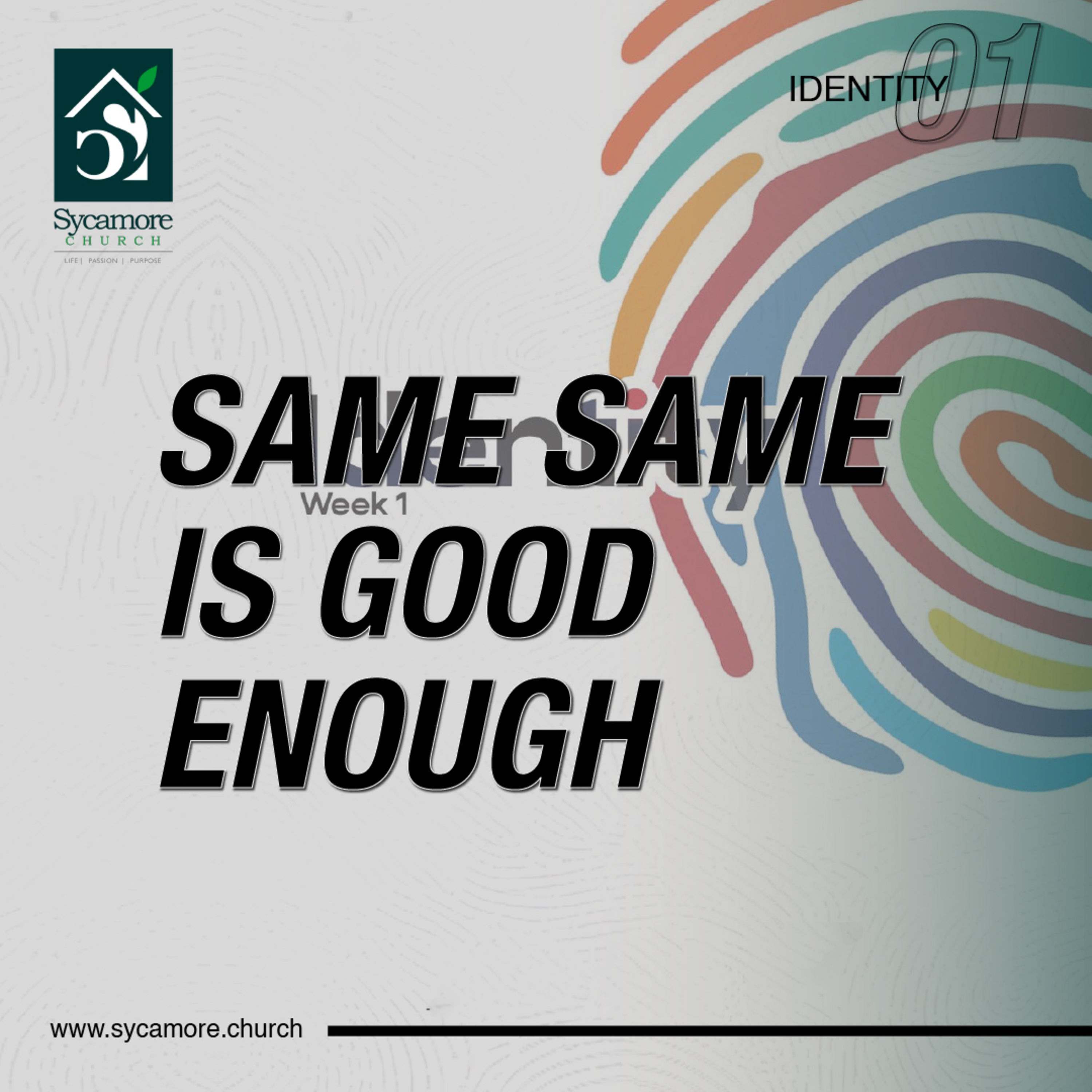 Same Same is Good Enough | Identity Part 1 | Pastor Tolulope Moody episode artwork