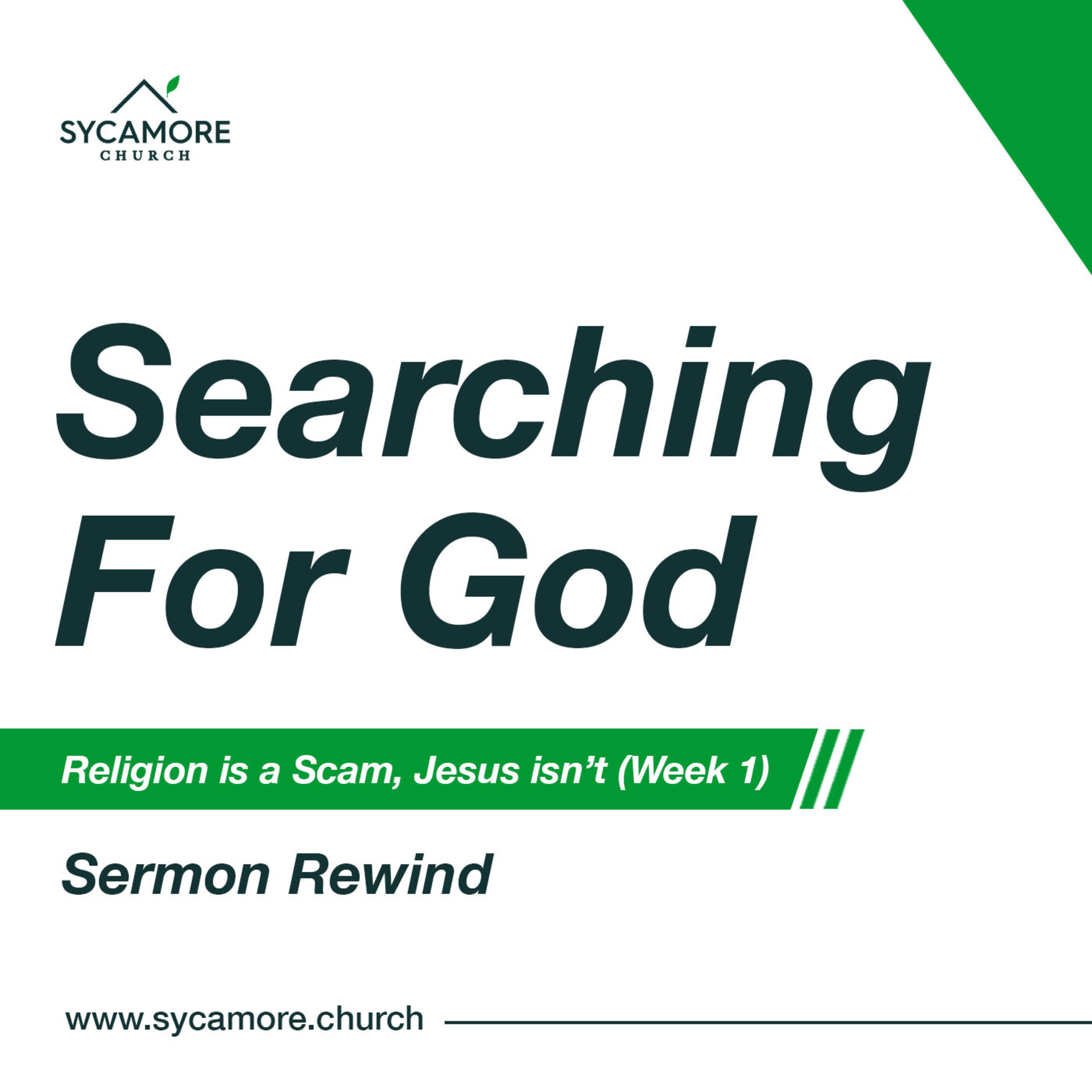 Sermon Rewind | Searching for God episode artwork