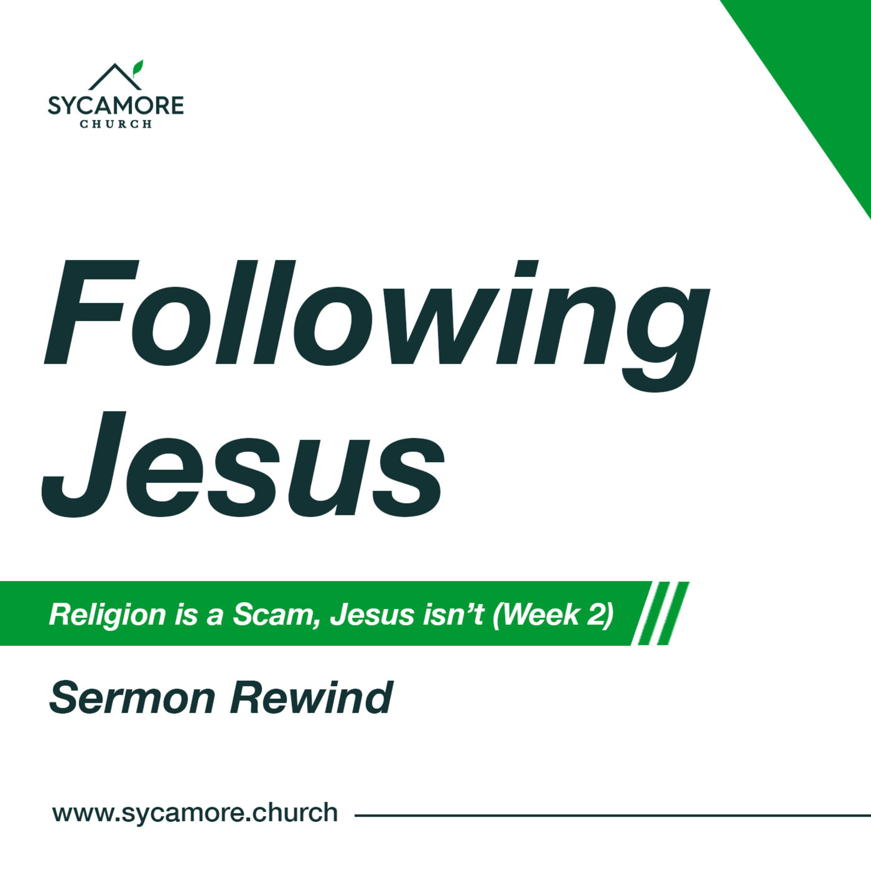 Sermon Rewind | Following Jesus episode artwork