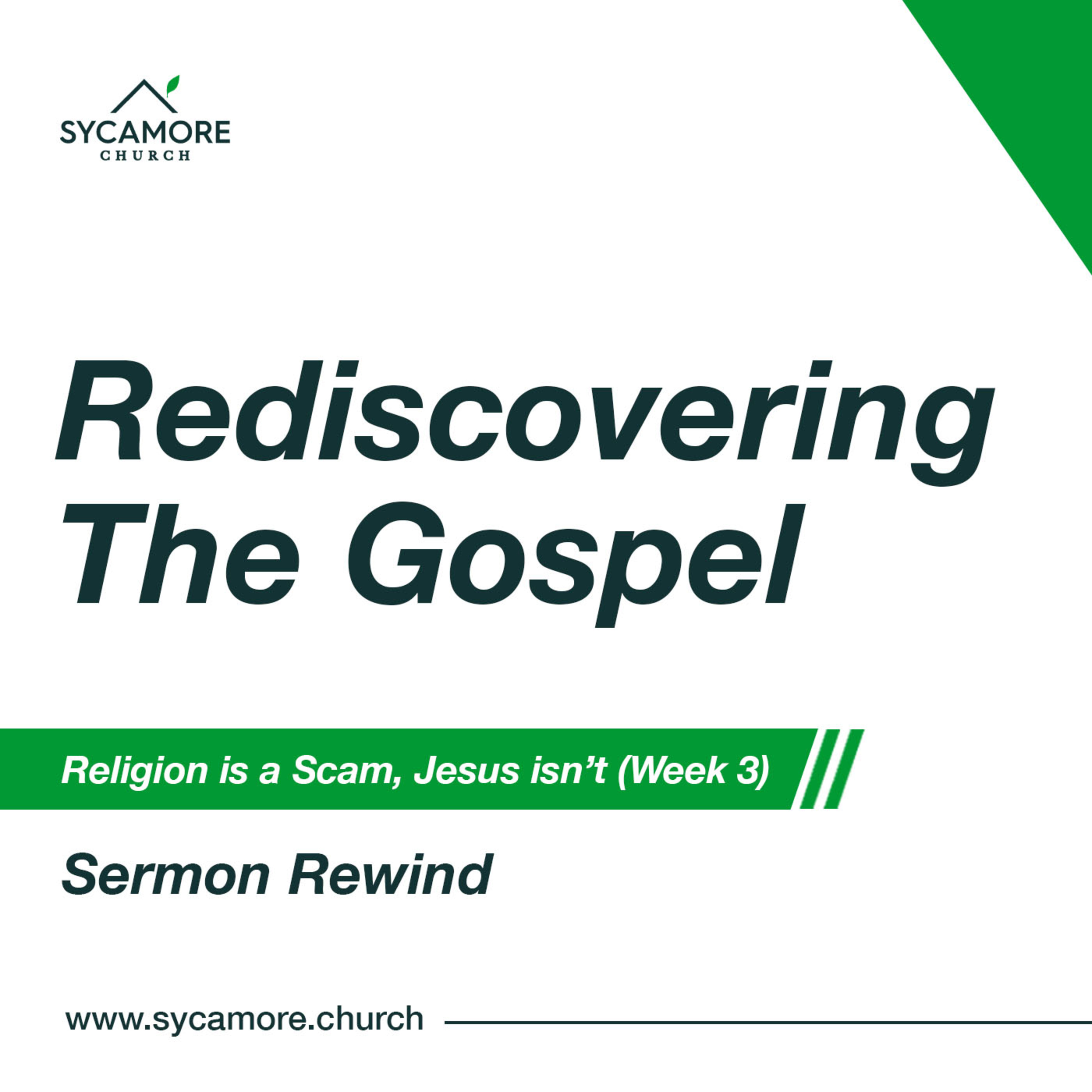 Rediscovering The Gospel | Sermon Rewind episode artwork