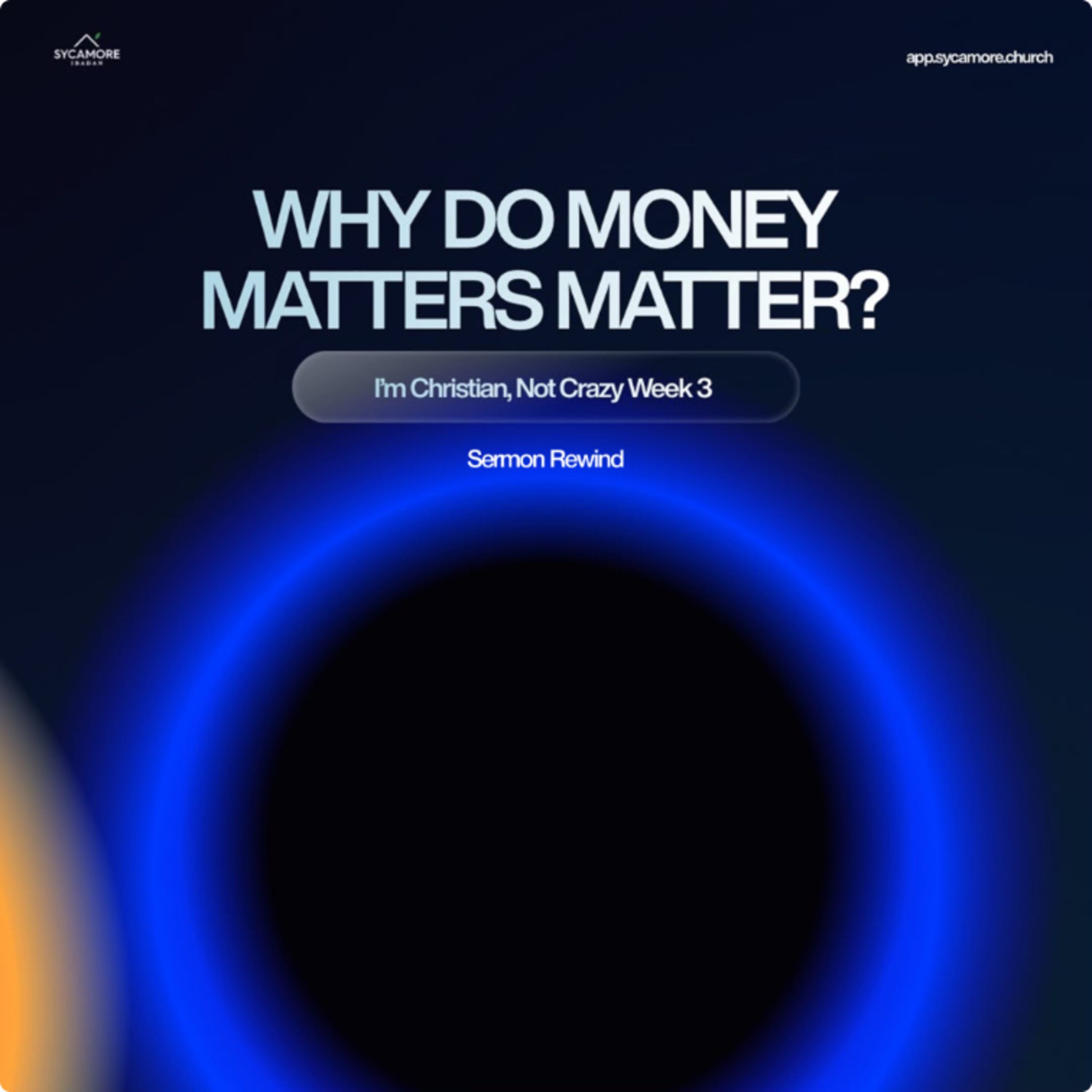 Sermon Rewind | Why Do Money Matters Matter? episode artwork