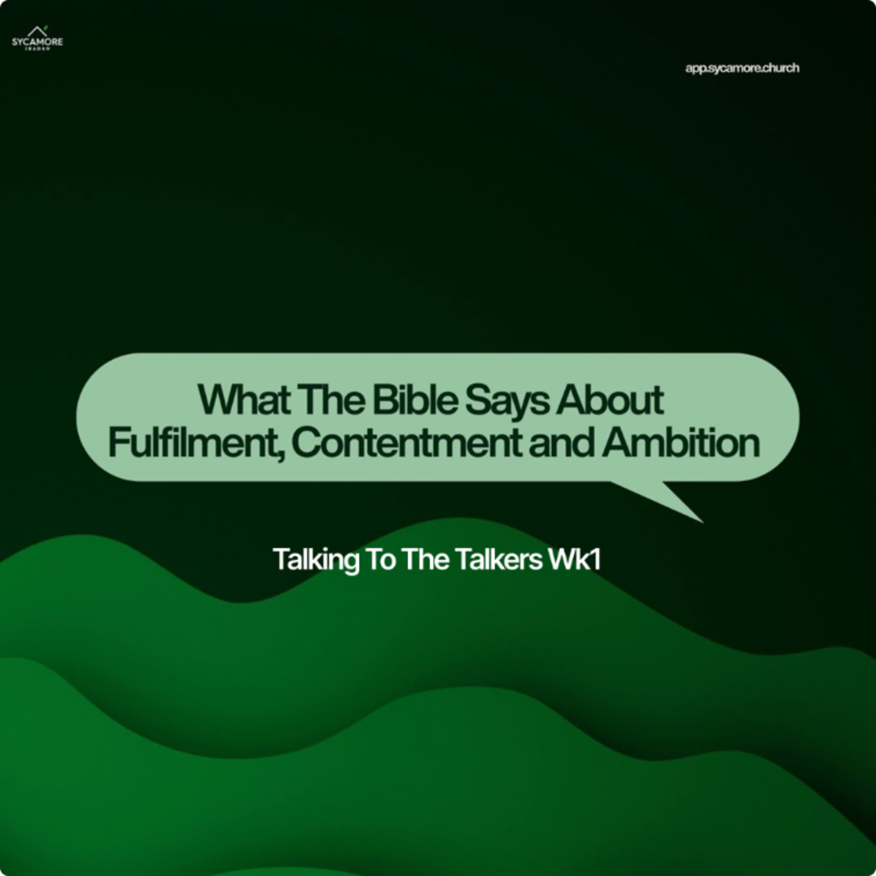 What The Bible Says About Fulfilment, Contentment and Ambition | Talking To Talkers | Tolulope Moody episode artwork