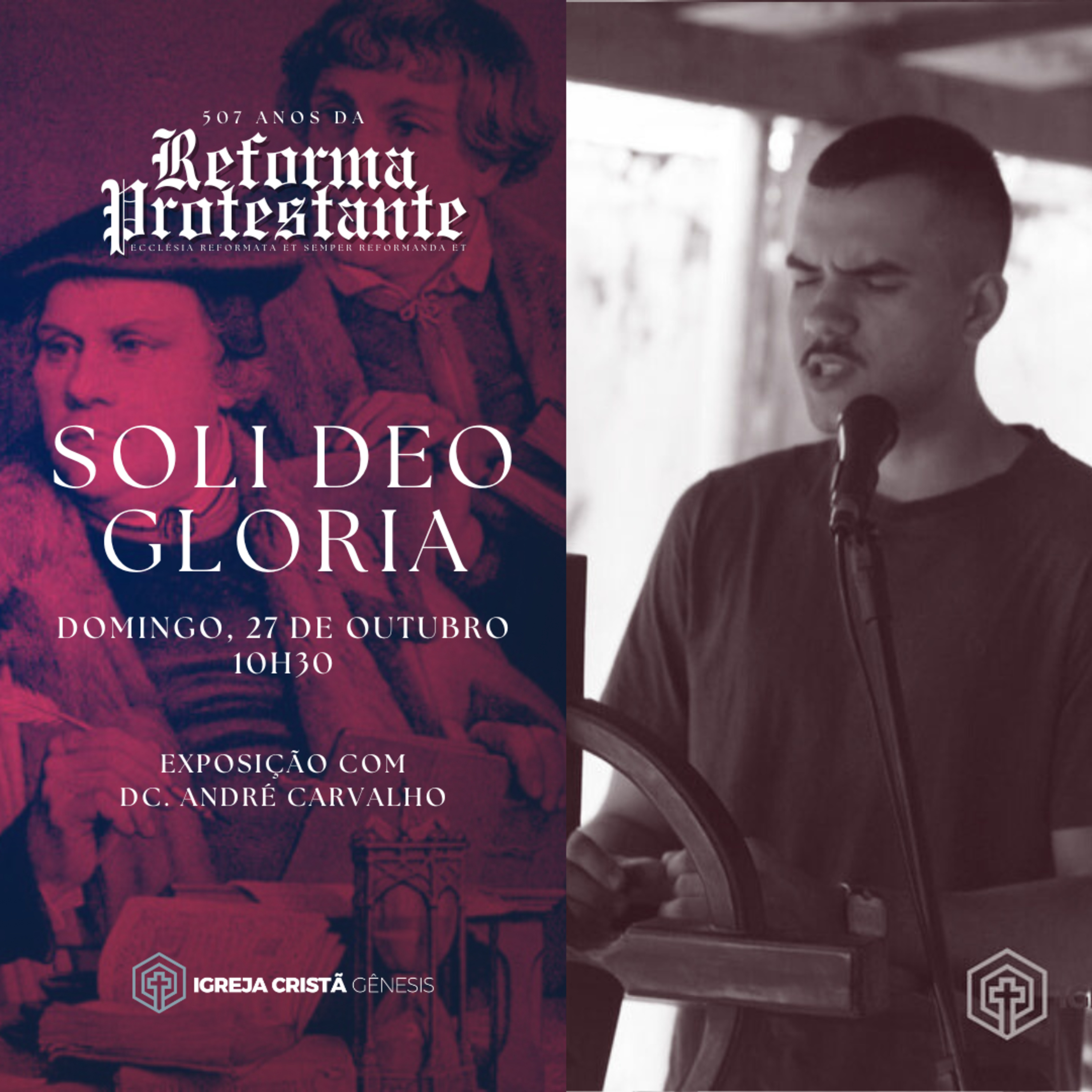 Encerramento Mês da Reforma Protestante - Soli deo gloria (Dc. André Carvalho) episode artwork