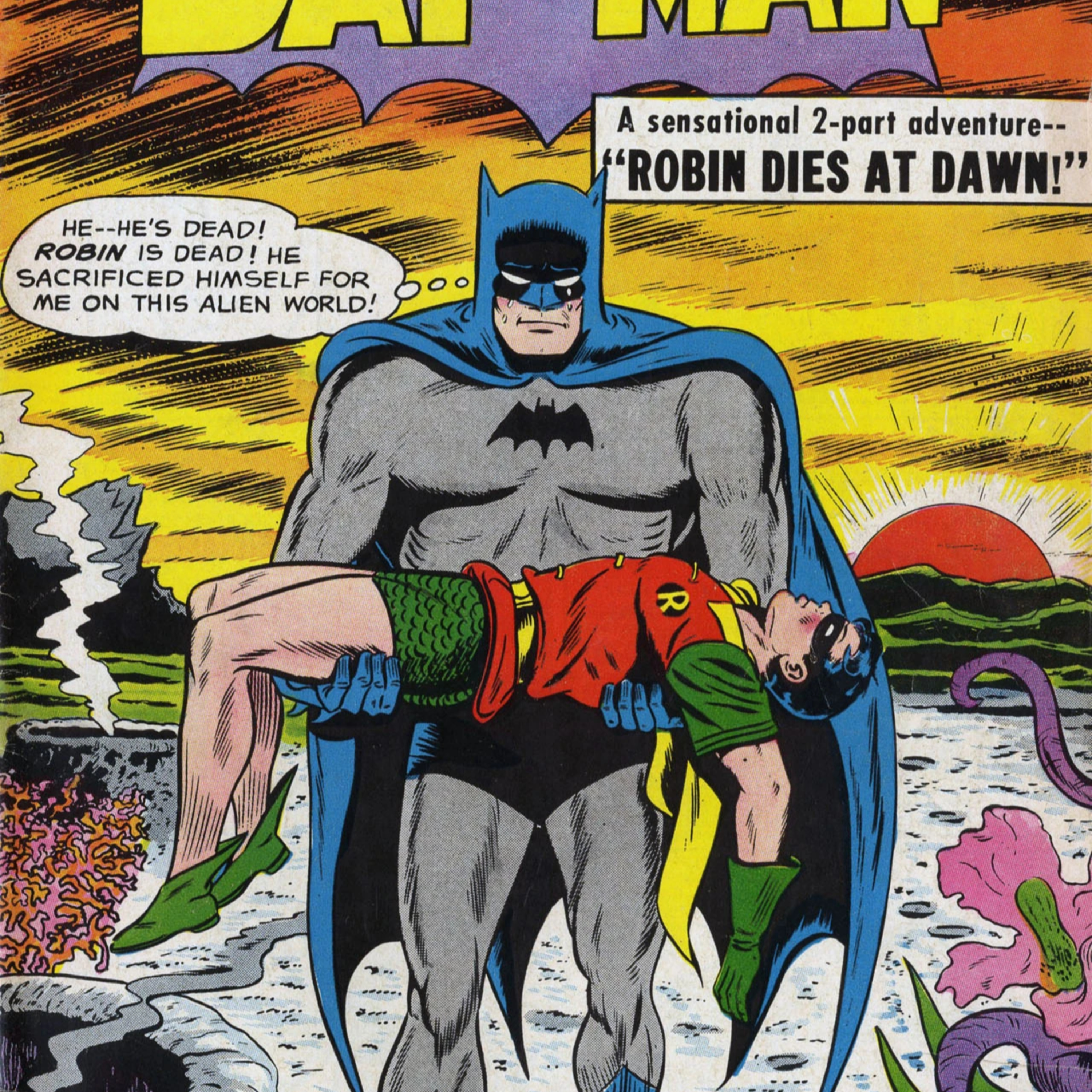 Let's Talk Comics: Batman 156 - Robin Dies at Dawn episode artwork