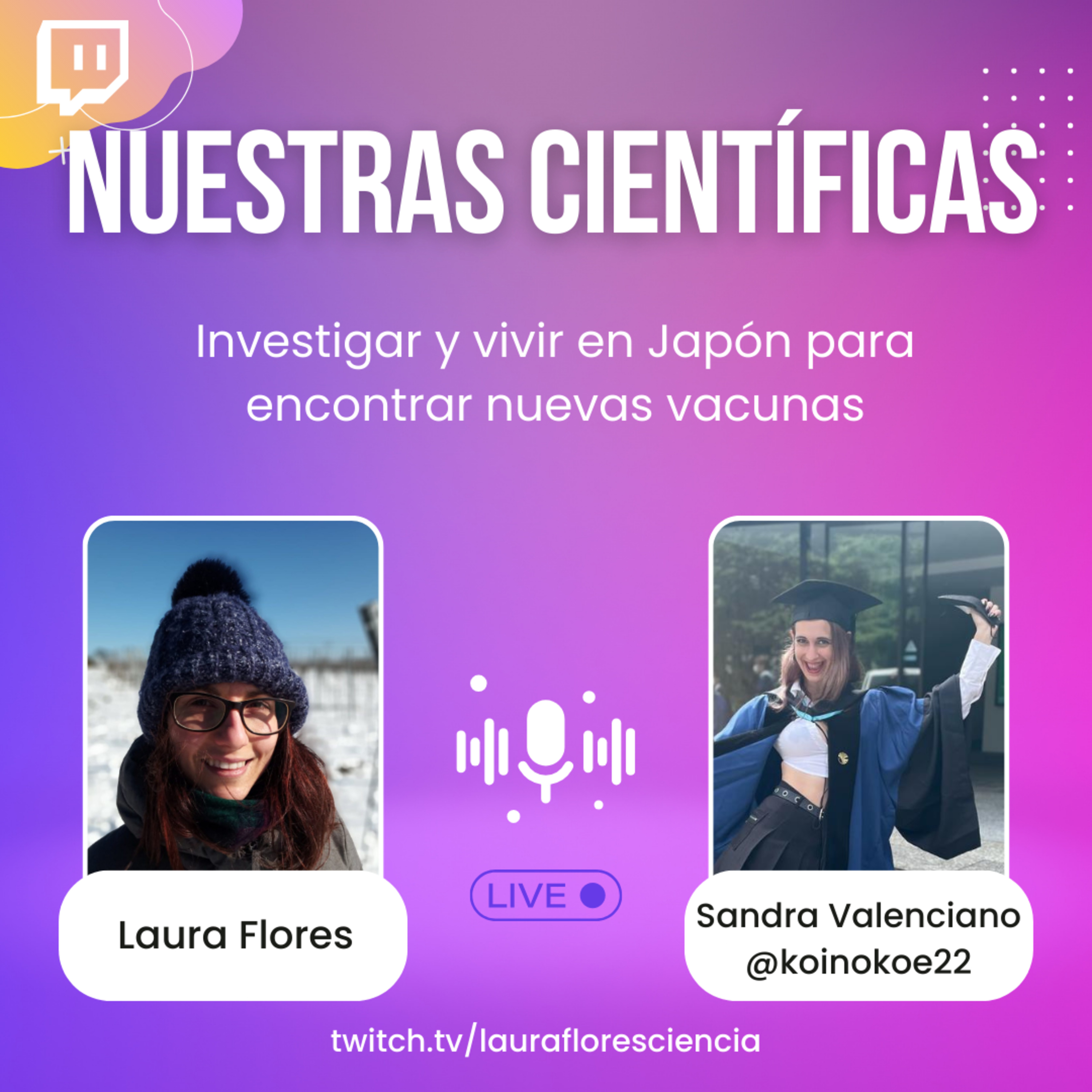 Investigar en Japón para encontrar nuevas vacunas. Con Sandra Valenciano, doctora en biotecnología. episode artwork