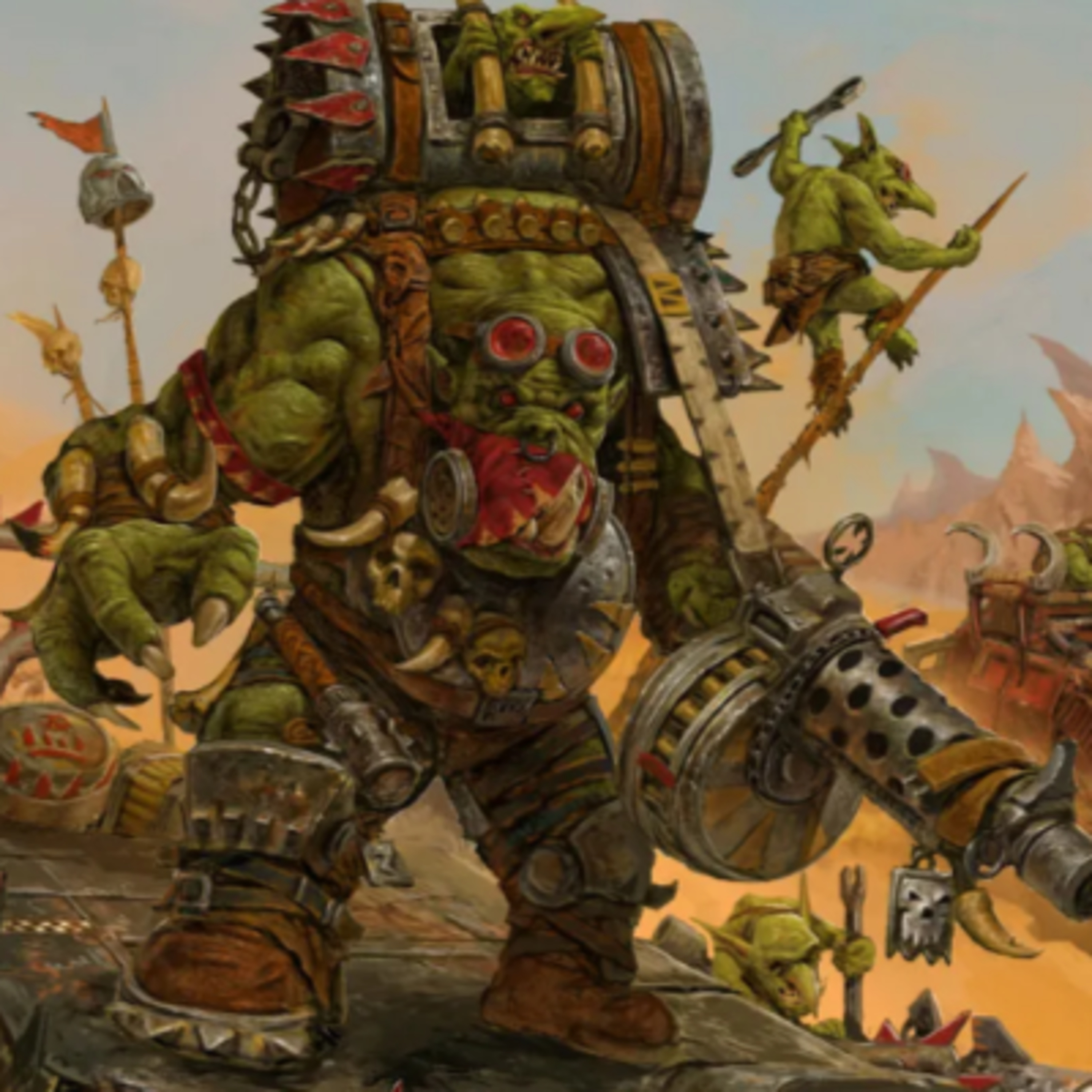 Orkos de Warhammer 40K - SON LOS MEJOREZ (para la Ciencia) | Charlando en el Camarote episode artwork