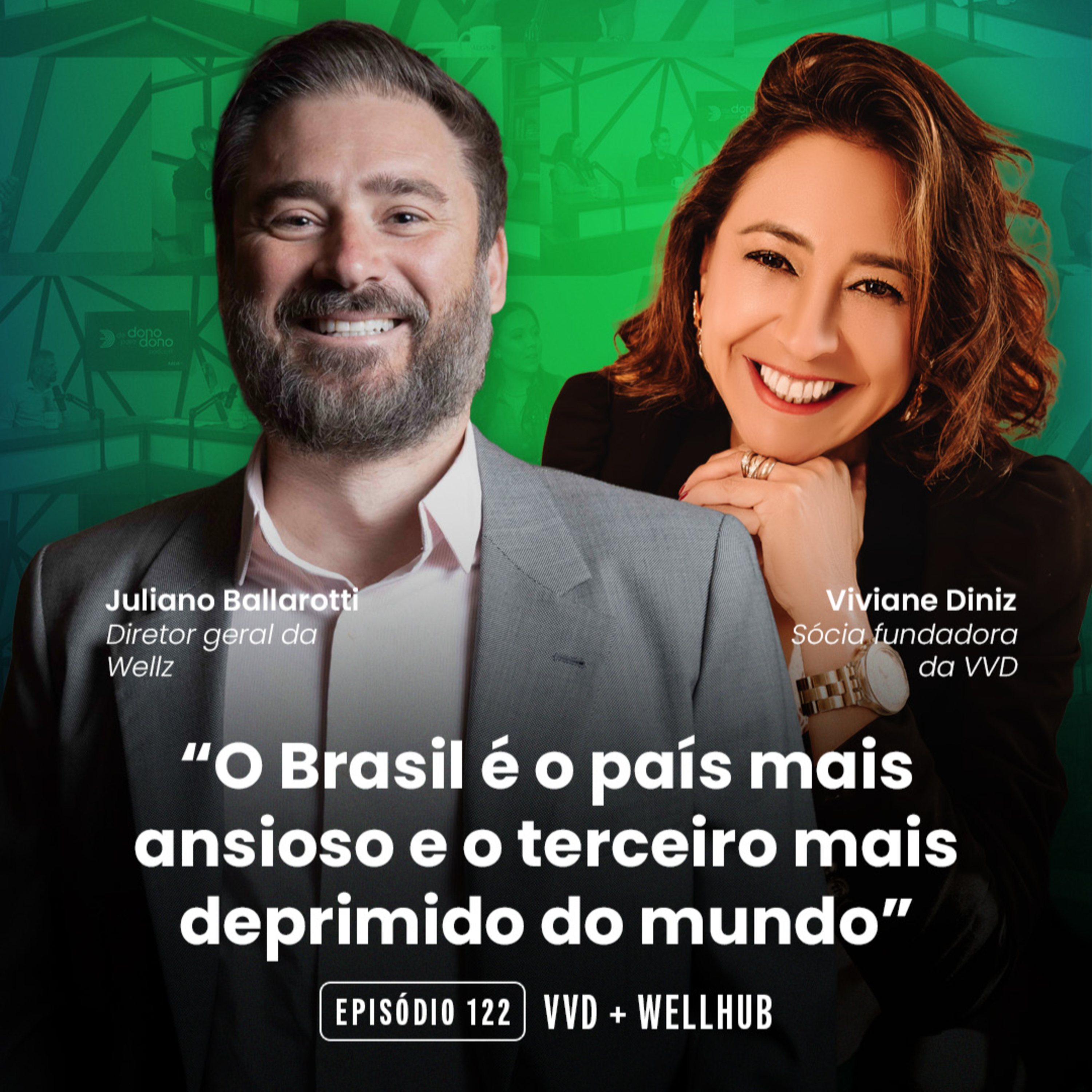 #122 O Brasil é o país mais ansioso e o terceiro mais deprimido do mundo