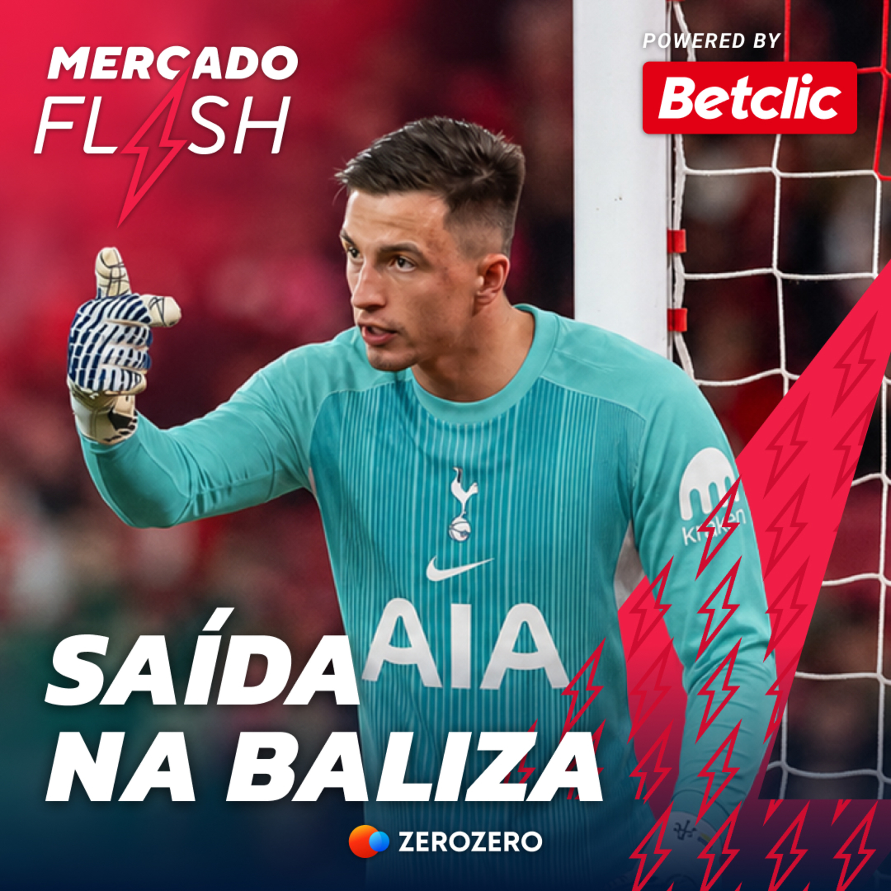 Guardião do Benfica na mira do Tottenham | MERCADO FLASH