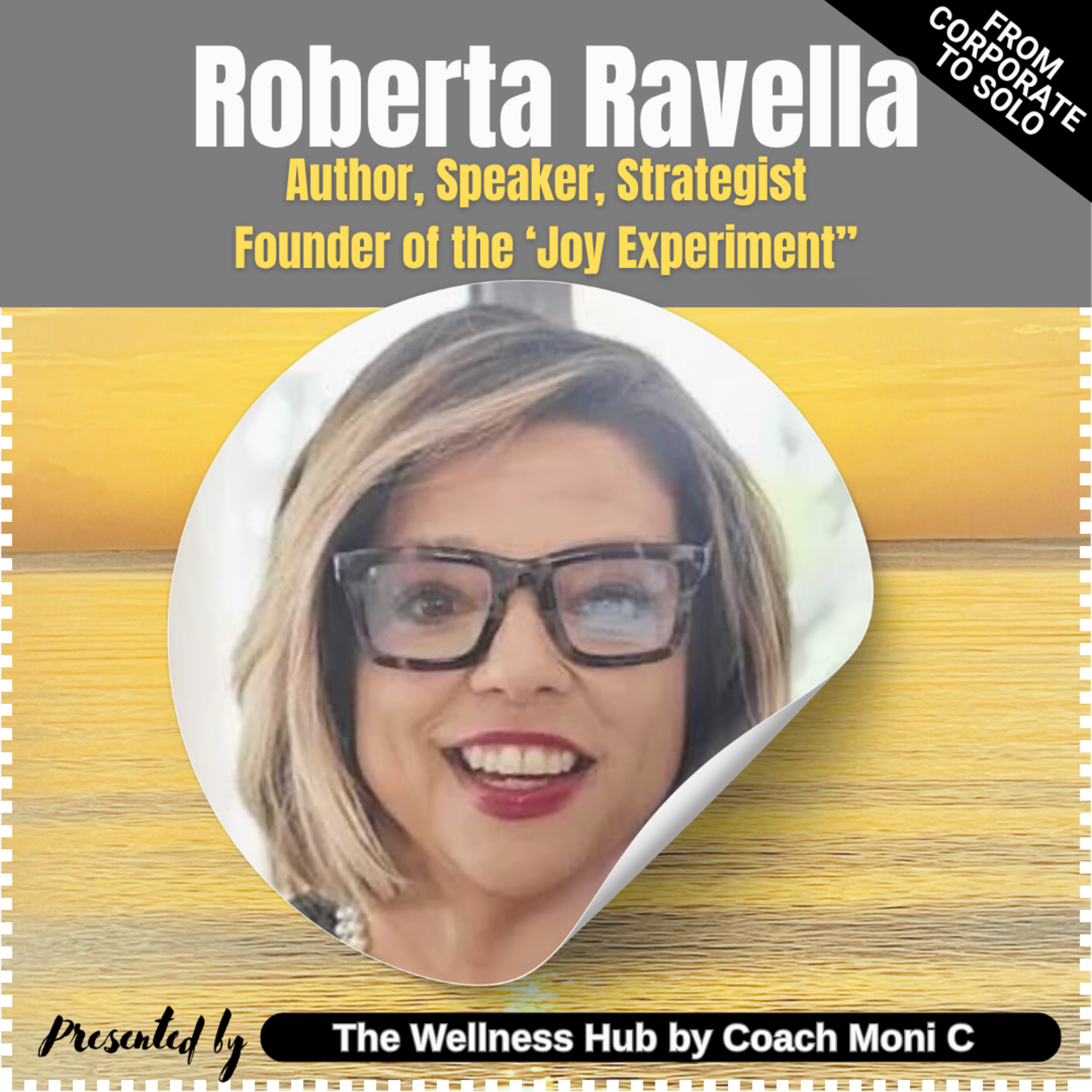 "Are you Enough?" - Interview w/ Roberta Ravella (Author & Founder of the Joy Experiment) episode artwork