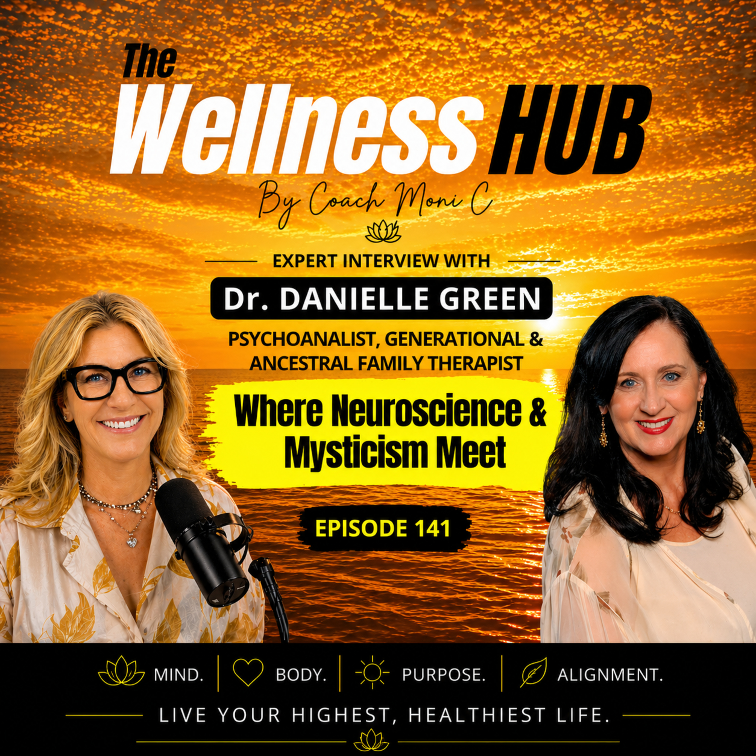 'Where Neuroscience & Mysticism Meet' - Interview w/ Danielle Green P.h.D.(Psychoanalist & Author) episode artwork