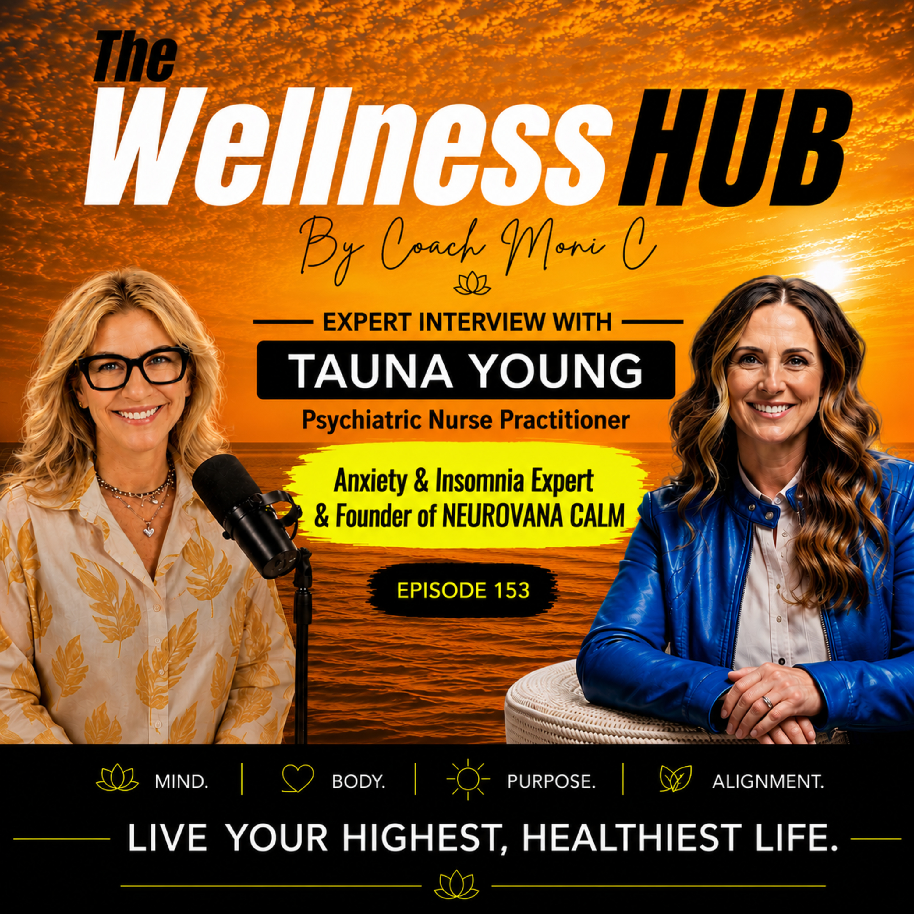 Anxiety & Insomnia Expert - Interview w/Tauna Young (Psychiatric Nurse Practitioner & NEUROVANA Founder) episode artwork