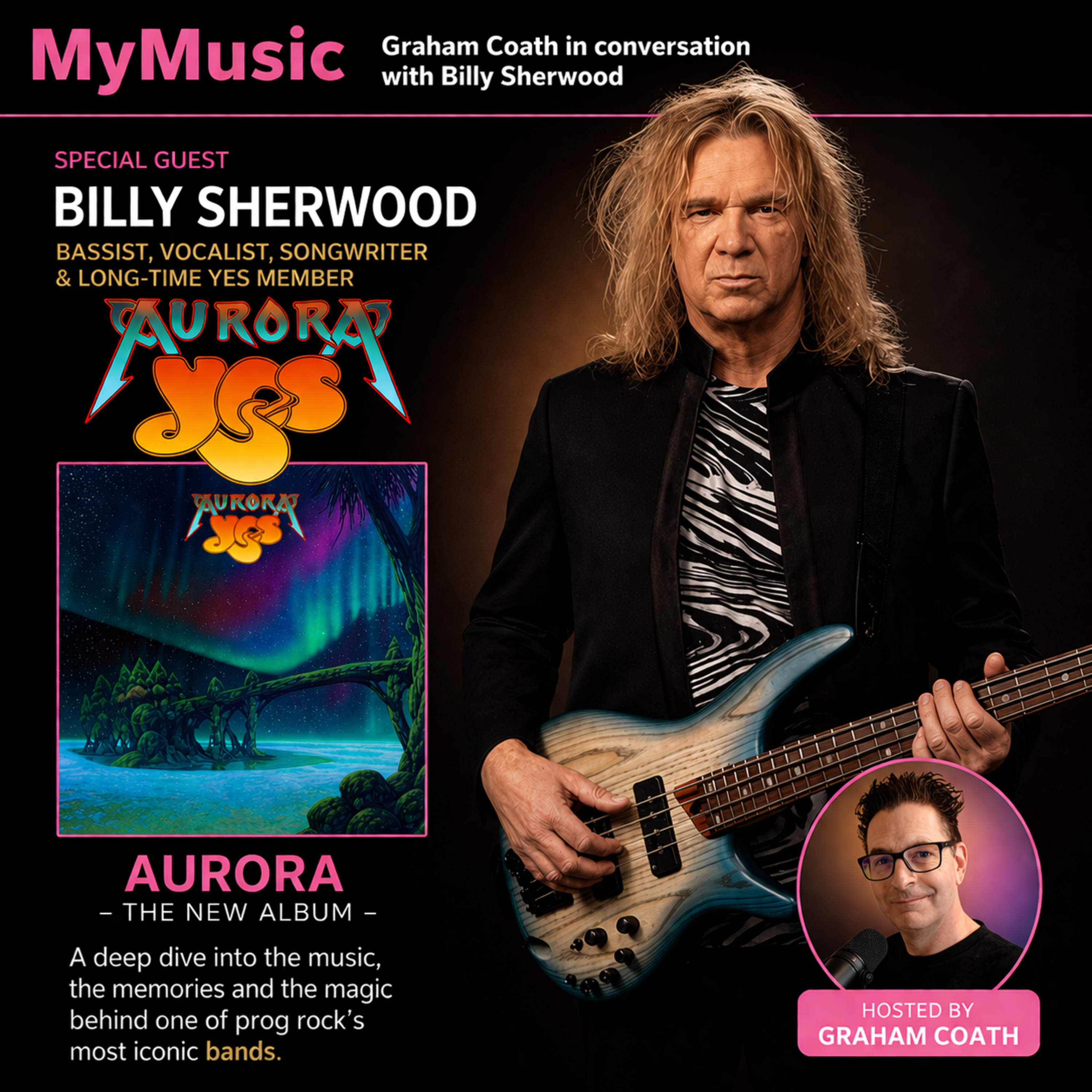 My Music Episode 674 - Billy Sherwood Of Yes episode artwork