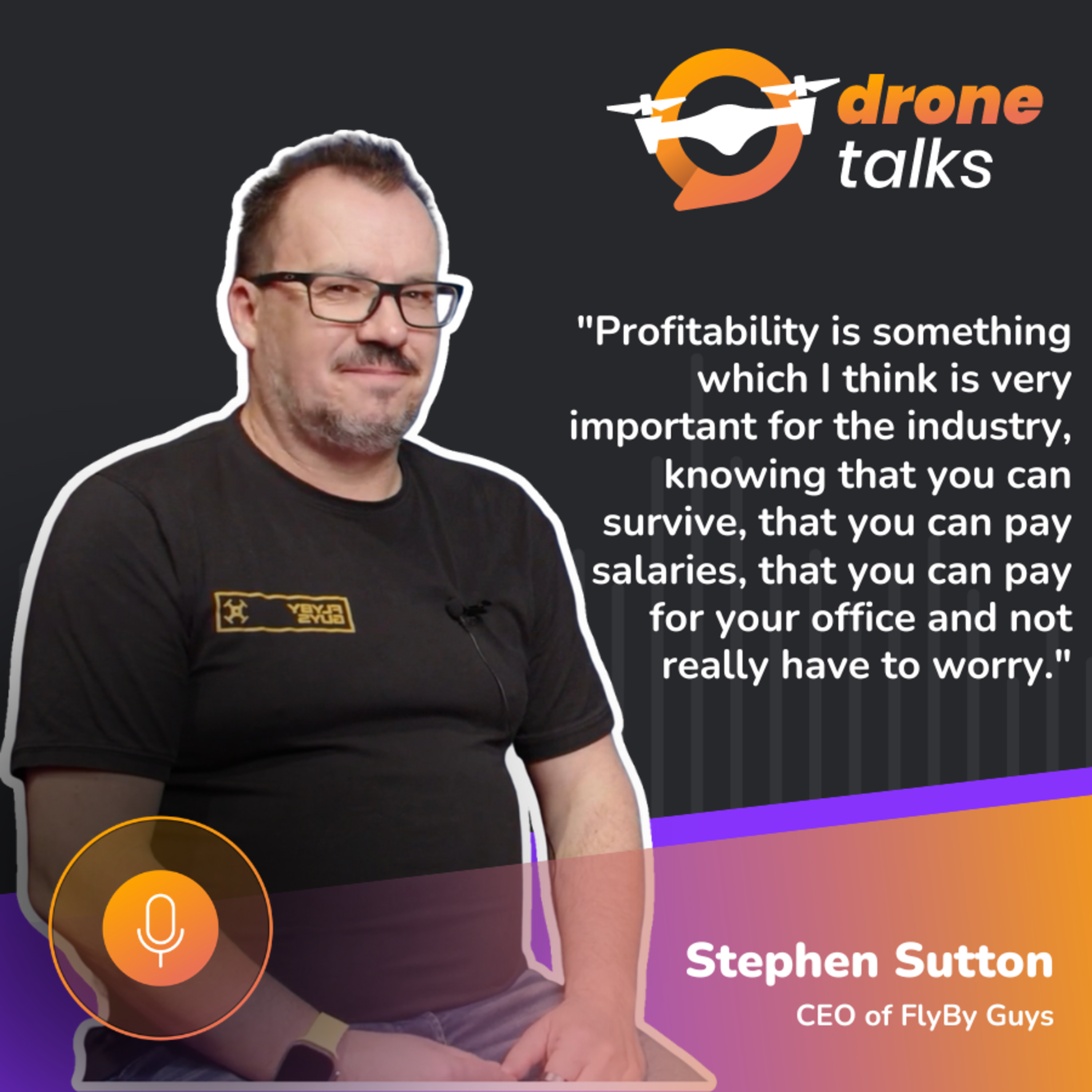 DroneTalks I From industrial services to drone light shows with FlyBy Guys episode artwork