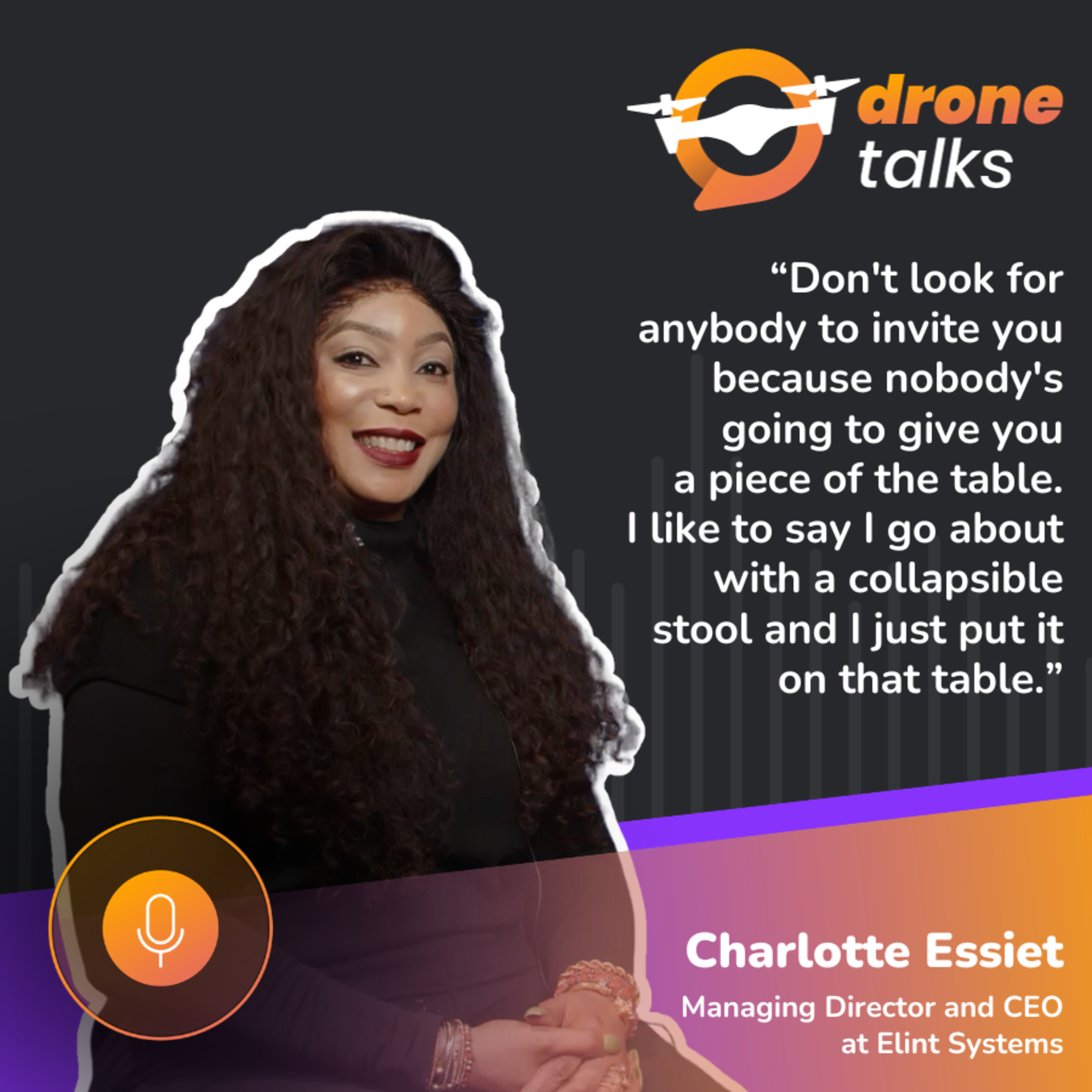 DroneTalks | Nigeria's Rise in the Drone Industry: Insights from Charlotte Essiet and Elint Systems episode artwork