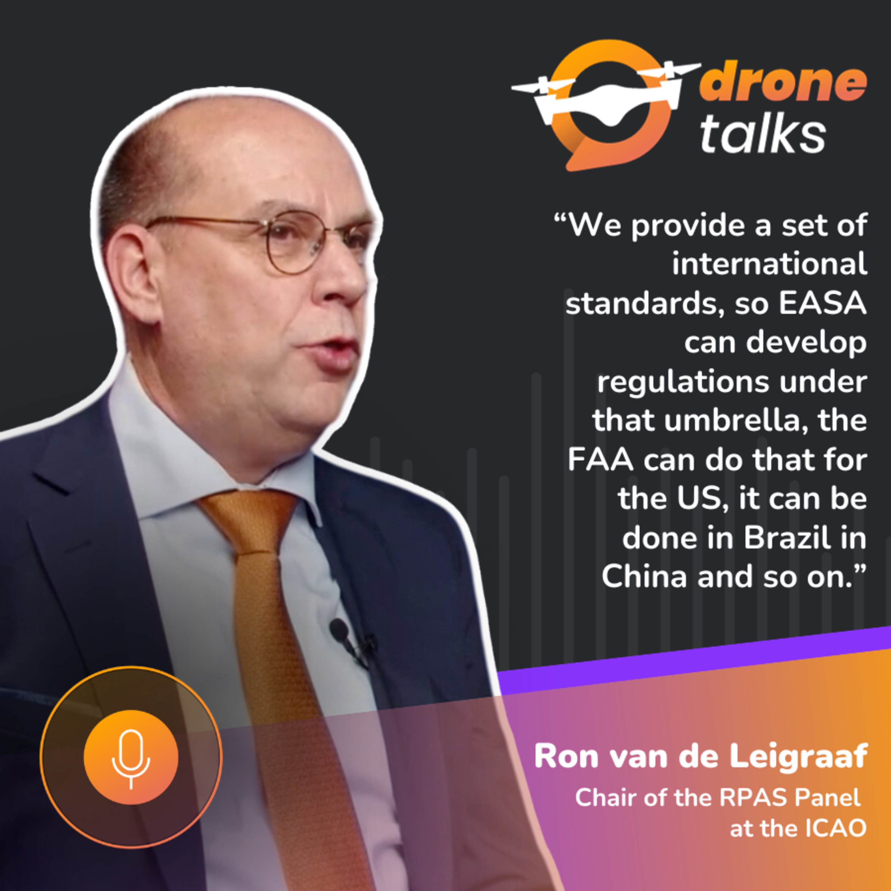 DroneTalks | How the International Civil Aviation Organization (ICAO) is shaping the drone industry episode artwork