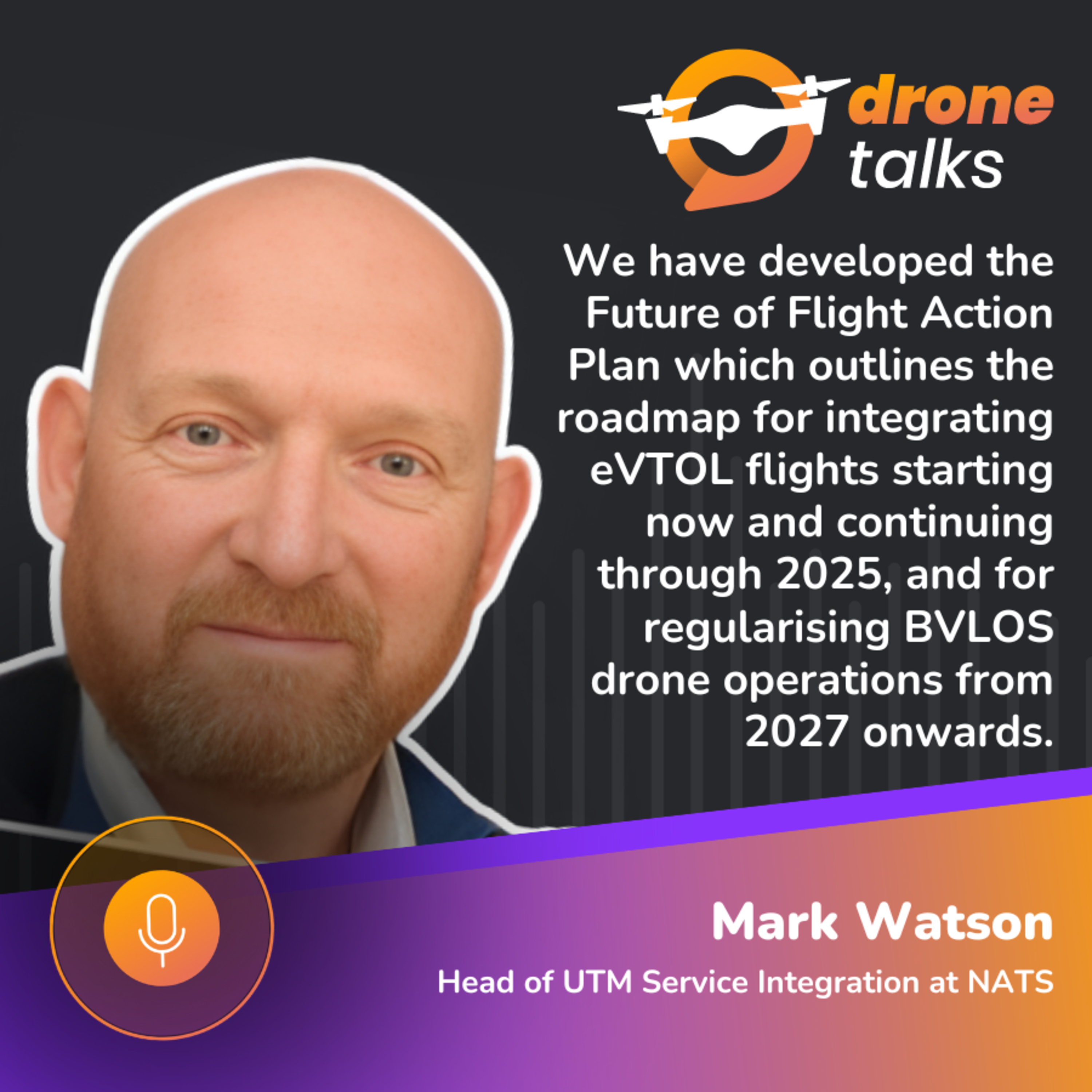 DroneTalks | An exclusive interview on the future of UK Airspace with NATS episode artwork