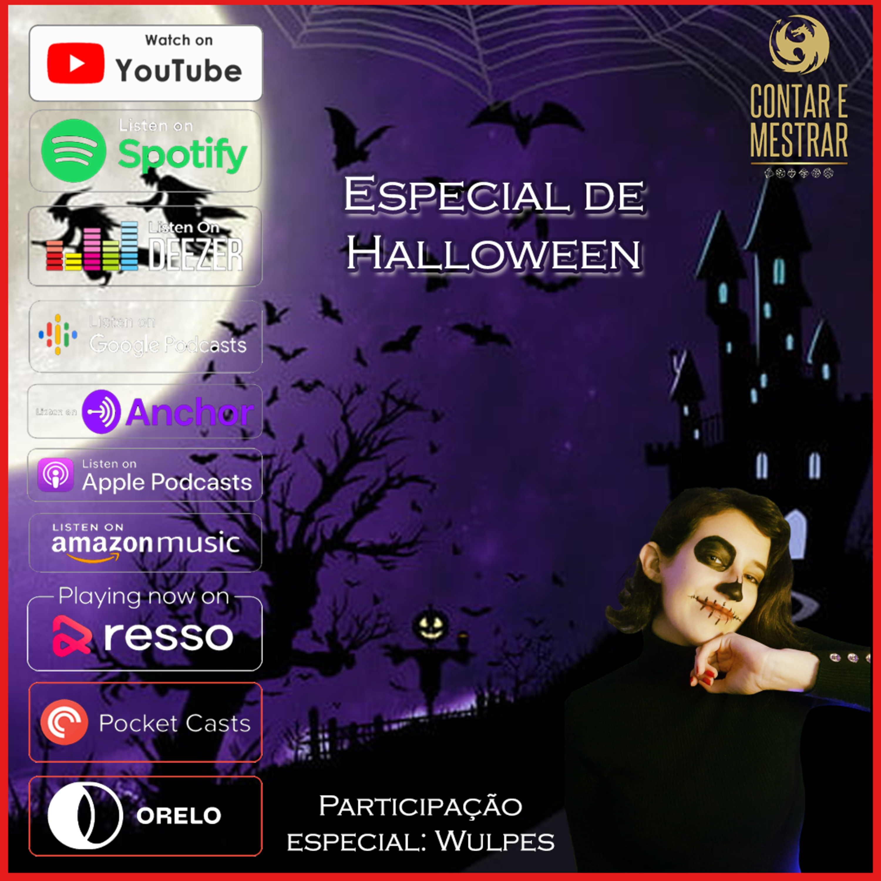 Contar e Mestrar S03 EP 26: Especial de Halloween. episode artwork
