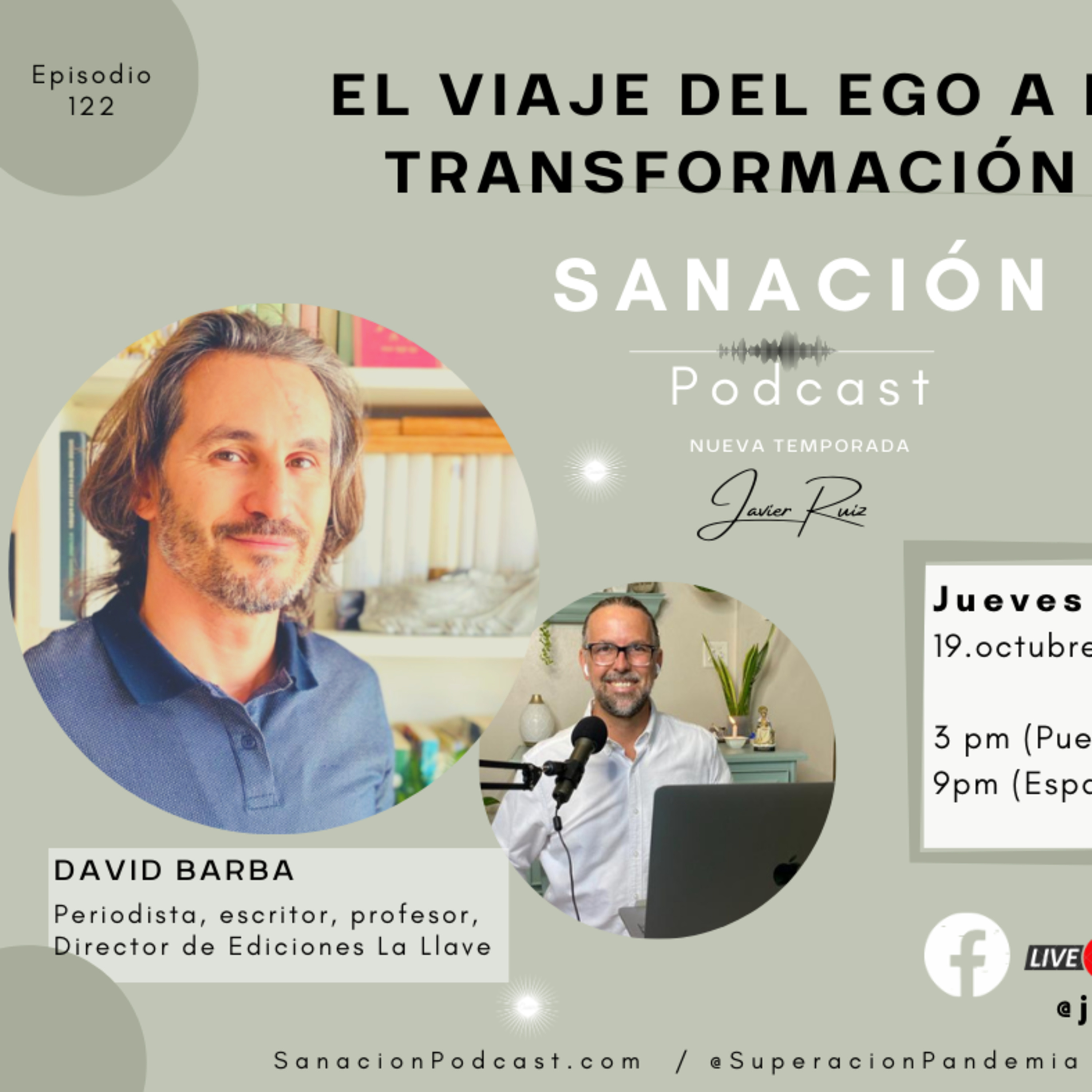 Sanación Podcast con Javier Ruiz