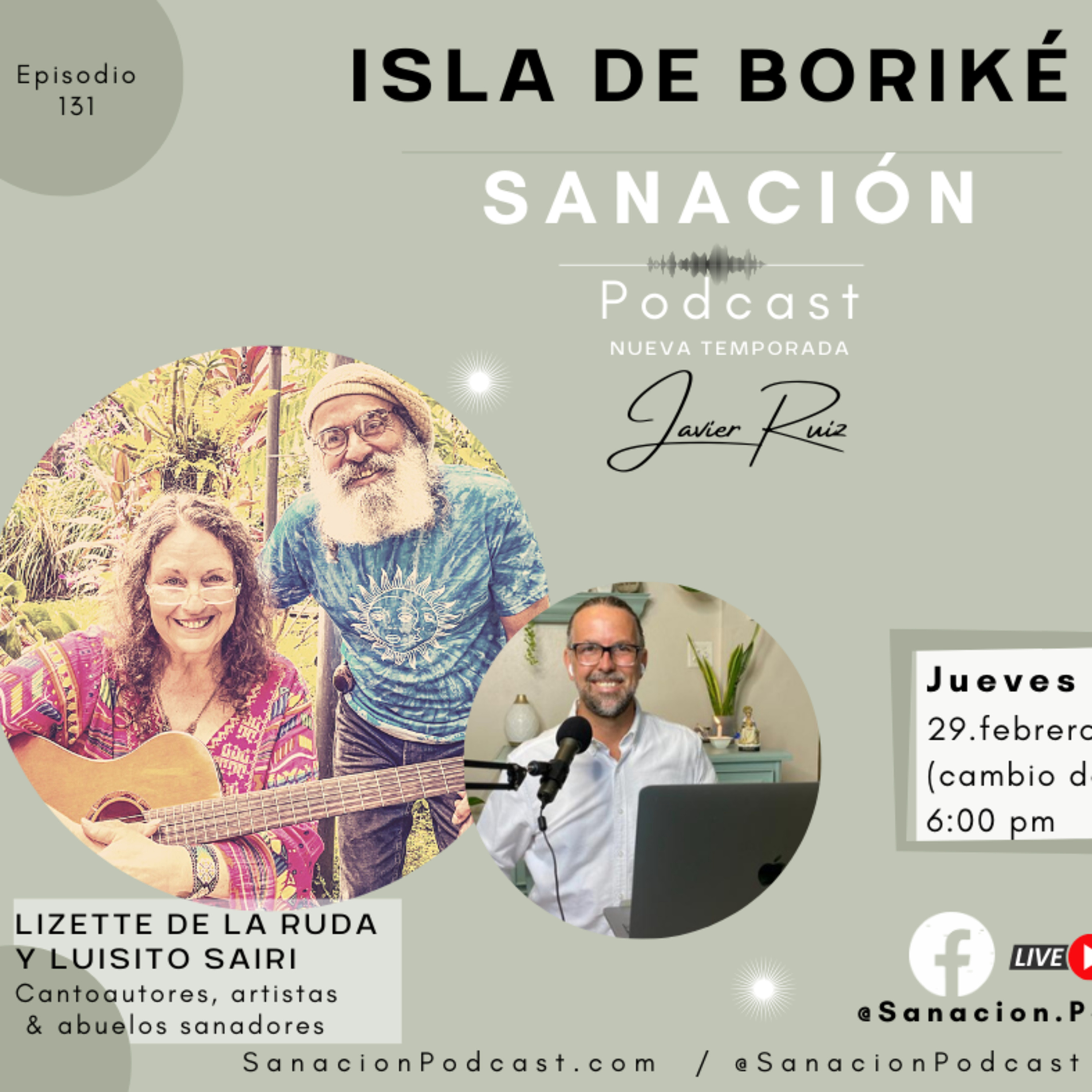 131- Isla de Borike - entrevista con Lizette de la Ruda y Luisito Sairi episode artwork