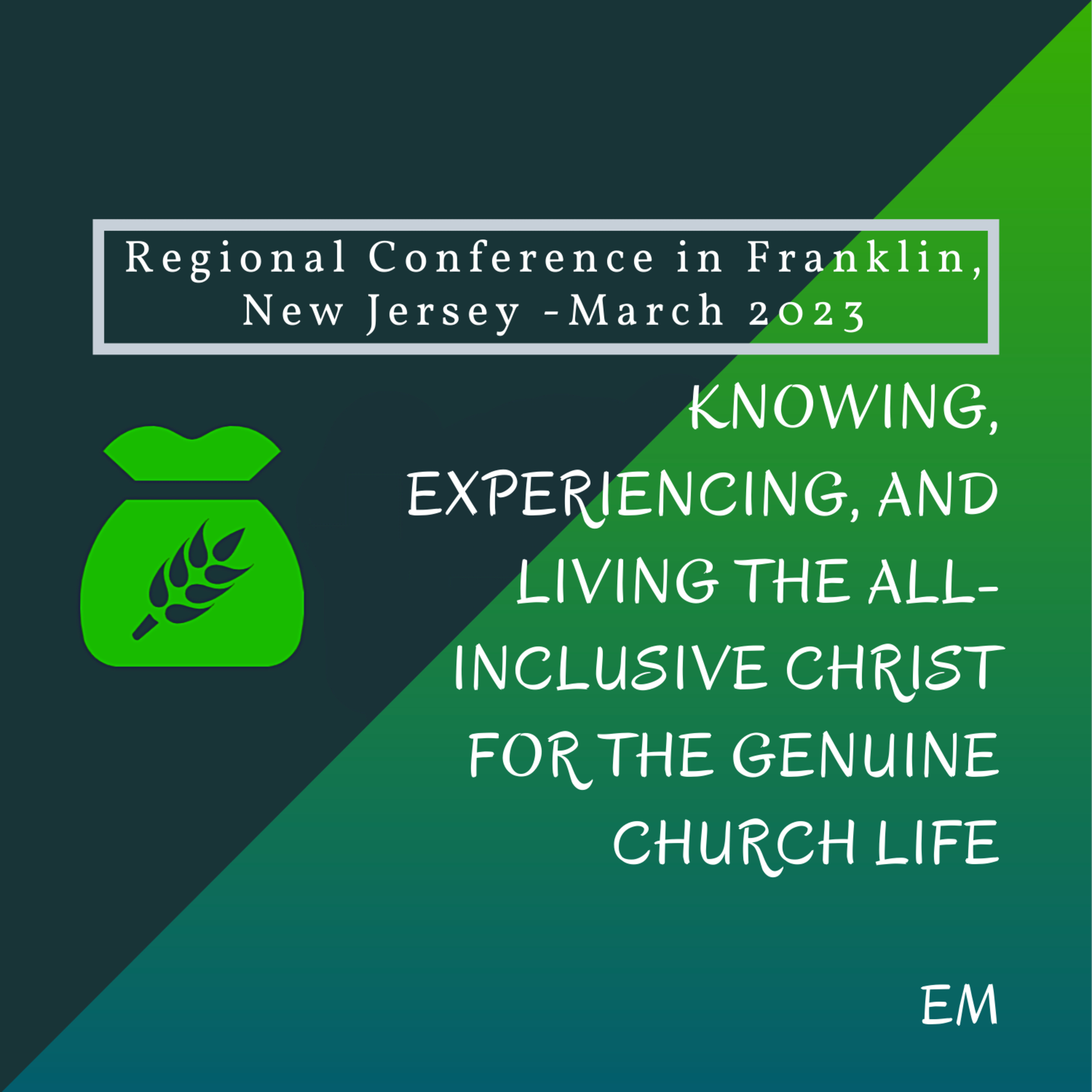 Msg 04 - The Vision, Experience, and Enjoyment of the Glorious and Excellent Christ as the Supreme Preciousness of God for the Genuine Church Life episode artwork