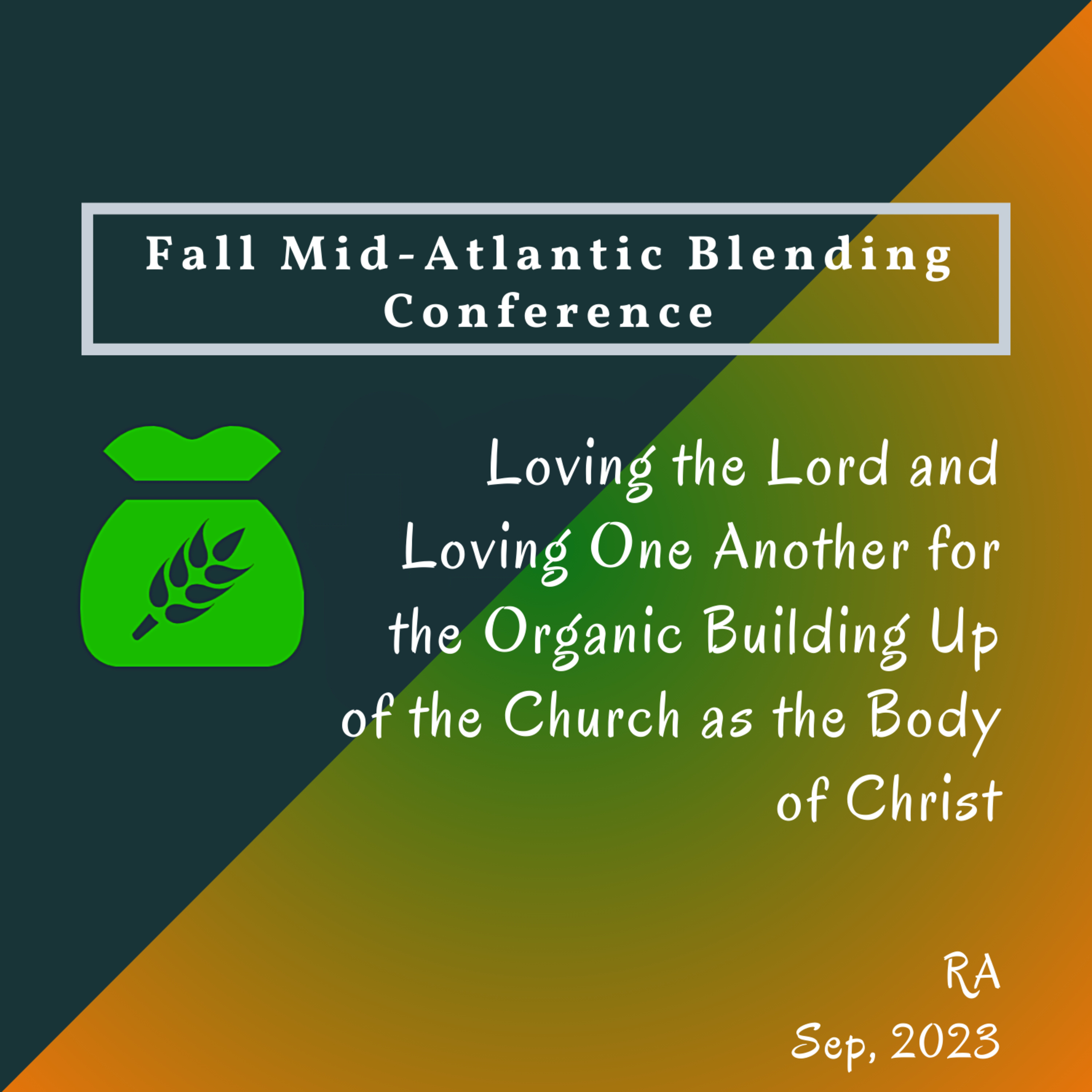 Msg 02 - Life’s Washing in Love to Maintain Fellowship (2) episode artwork