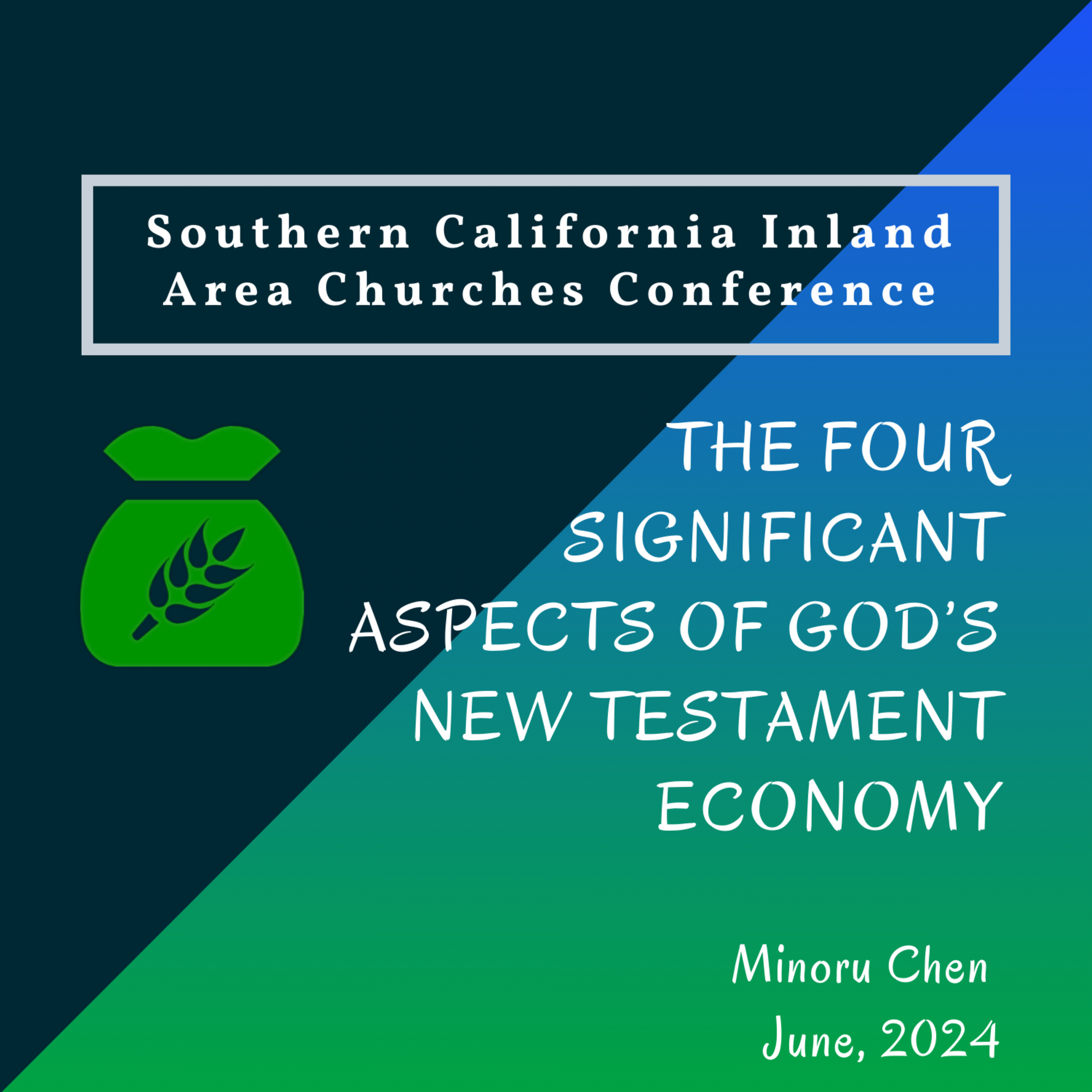 01 - The First Aspect—the All-inclusive Christ, the Centrality and Universality of God’s Economy