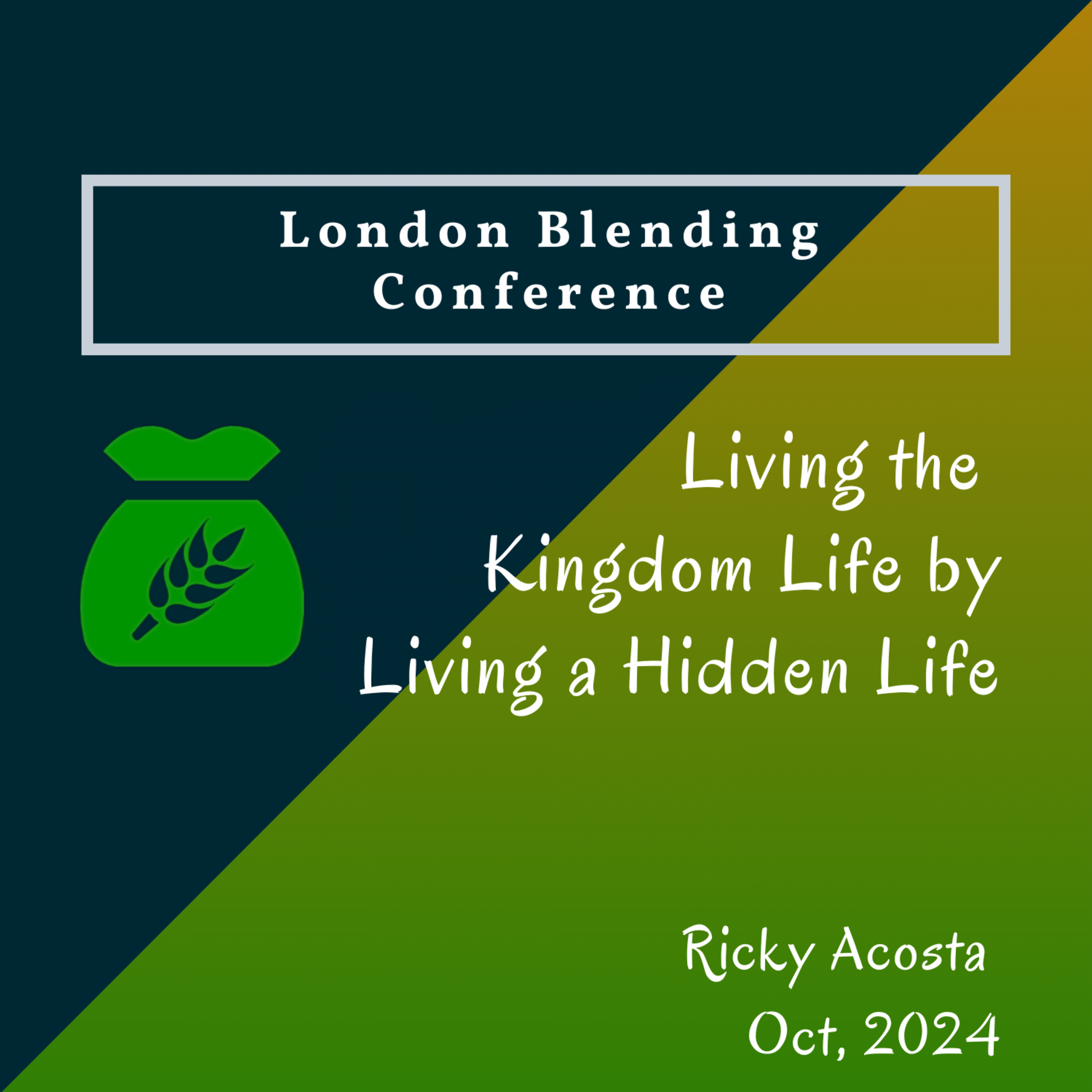 01 - Learn from the Pattern of the Lord Living a Hidden life