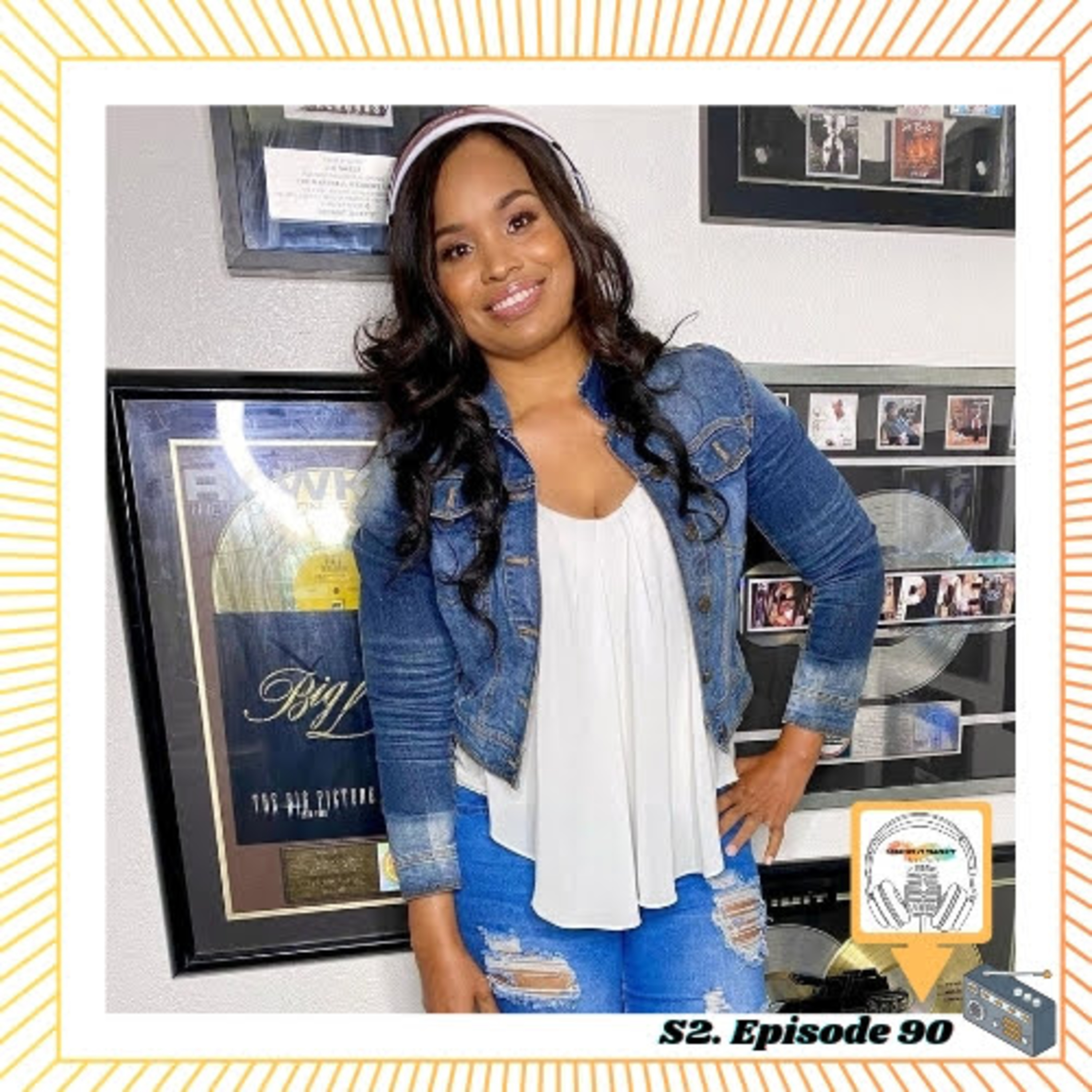 #90 DJ, On Air Host JIJI SWEET #4theARTISTS www.creativemprojects.org episode artwork