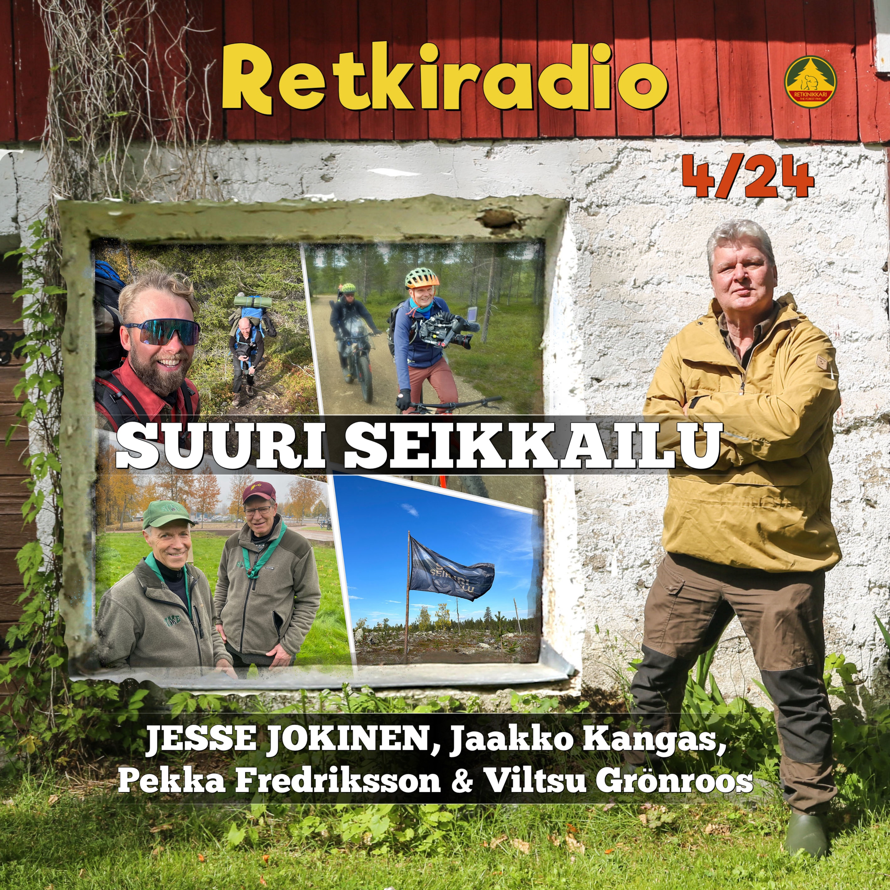 Retkiradio 4/24 - Suuri seikkailu ja fillarieväät