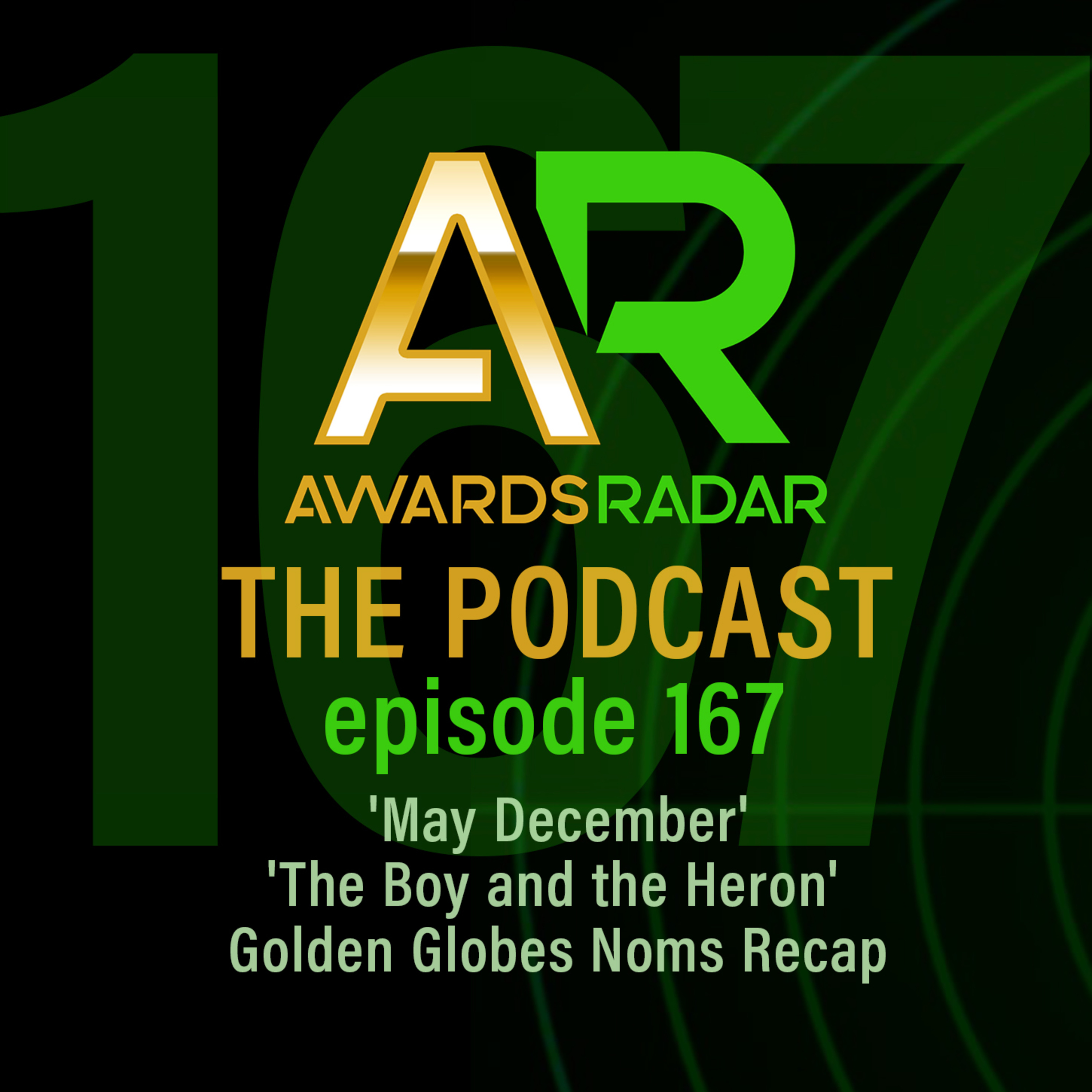 #167: 'May December', 'The Boy and the Heron', Golden Globes Nominations Recap episode artwork