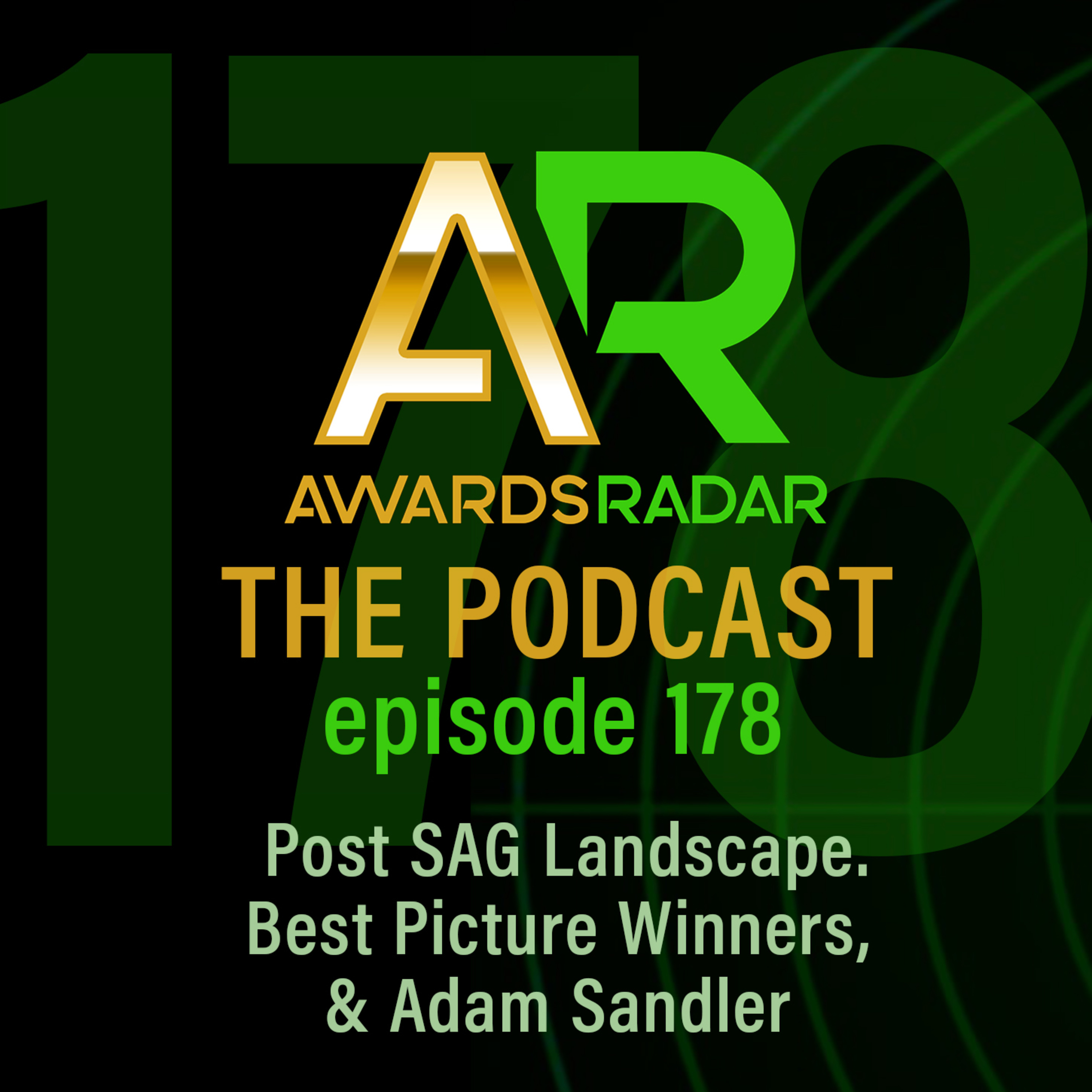 #178: The Post SAG Landscape, Best Picture Winner Ranking, and Adam Sandler episode artwork