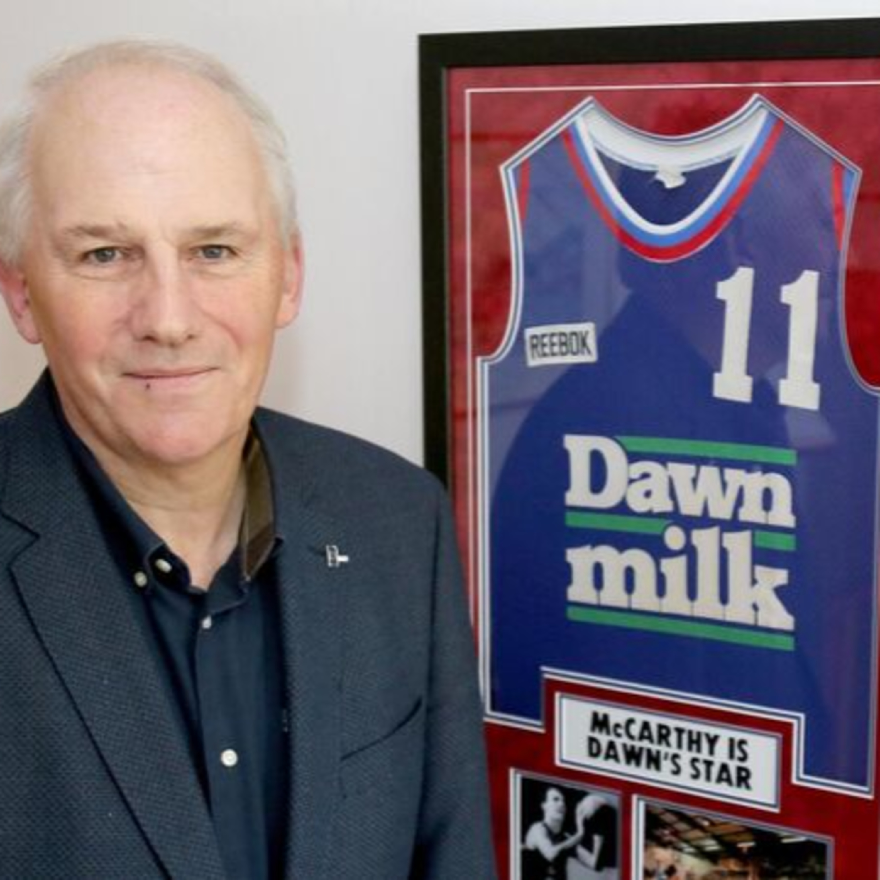 Episode #90- Tim McCarthy, Ireland Basketball Hall of Famer, sport broadcaster, and leadership/executive coach, Barrymore, Co. Roscommon, Ireland episode artwork
