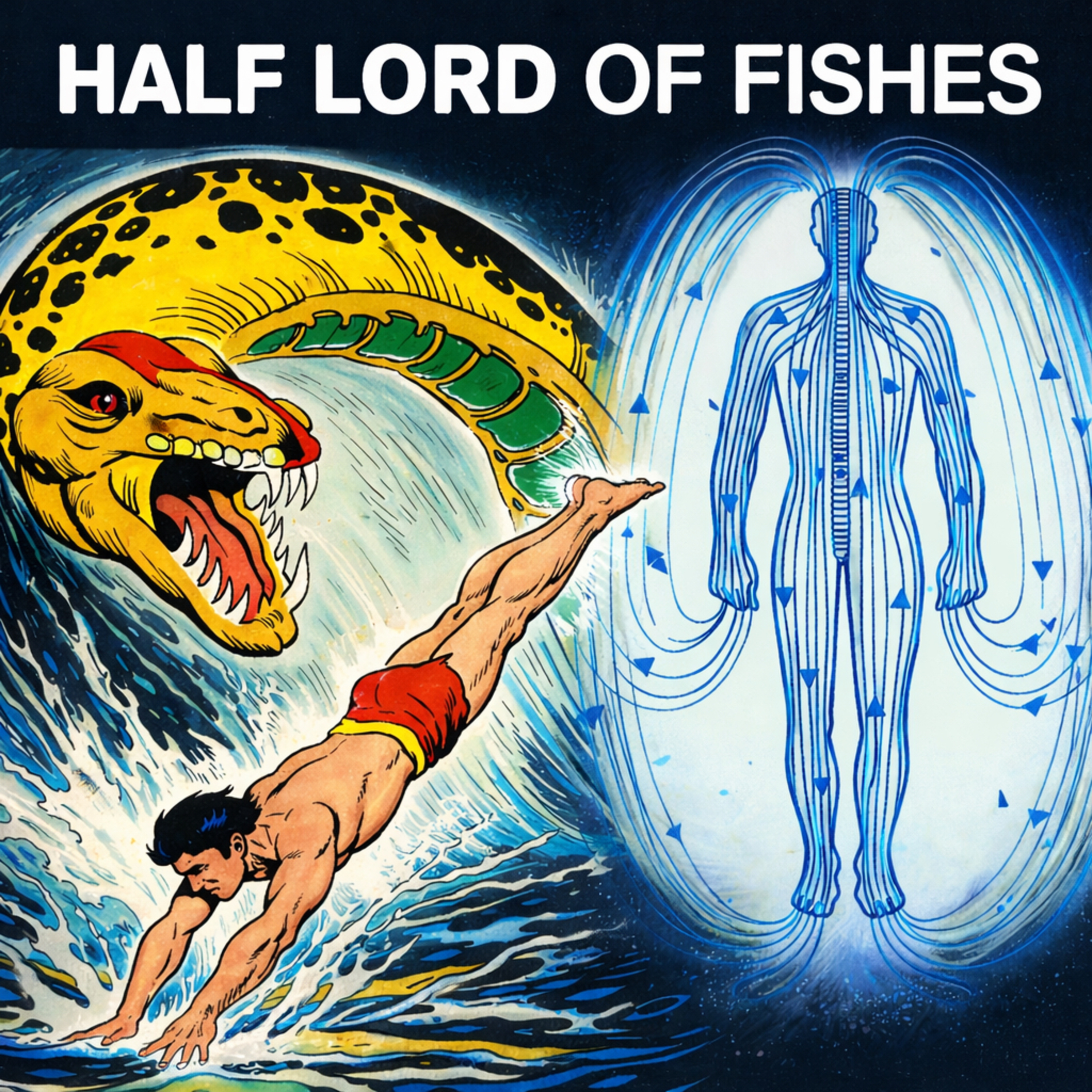 “Half Lord Of Fishes “ on BBB poetry  episode artwork