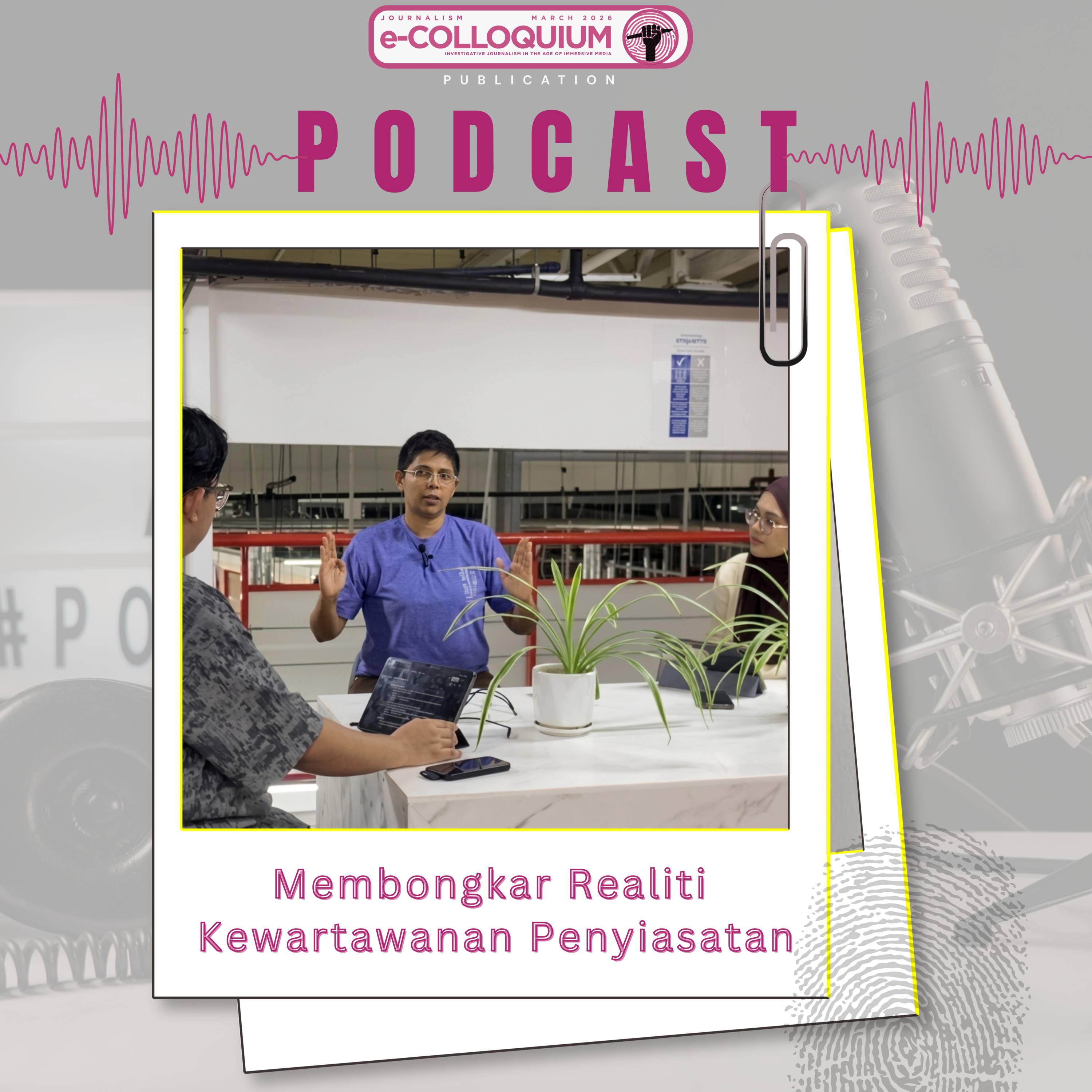Membongkar Realiti Kewartawanan Penyiasatan episode artwork