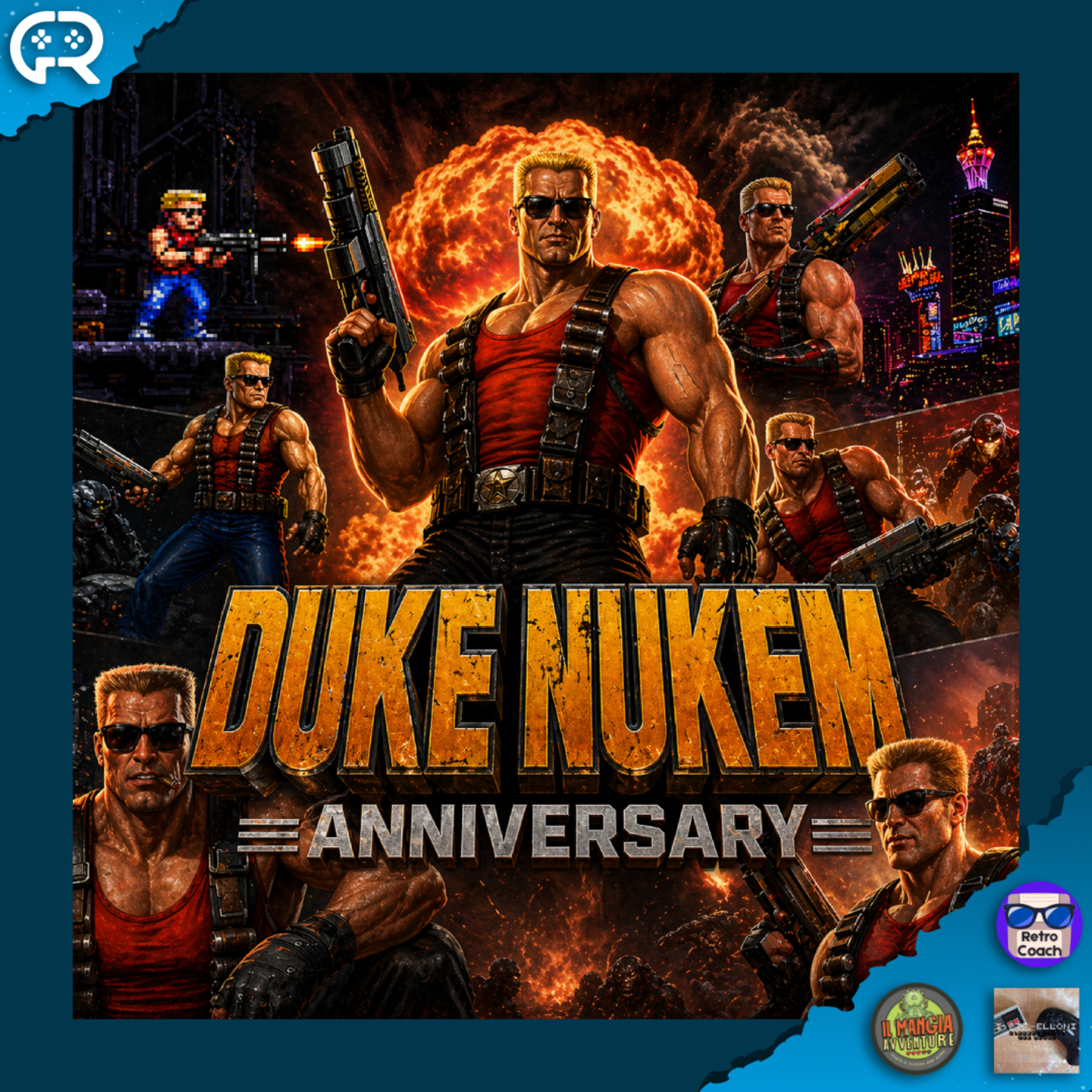 194 - Duke Nukem Anniversary episode artwork