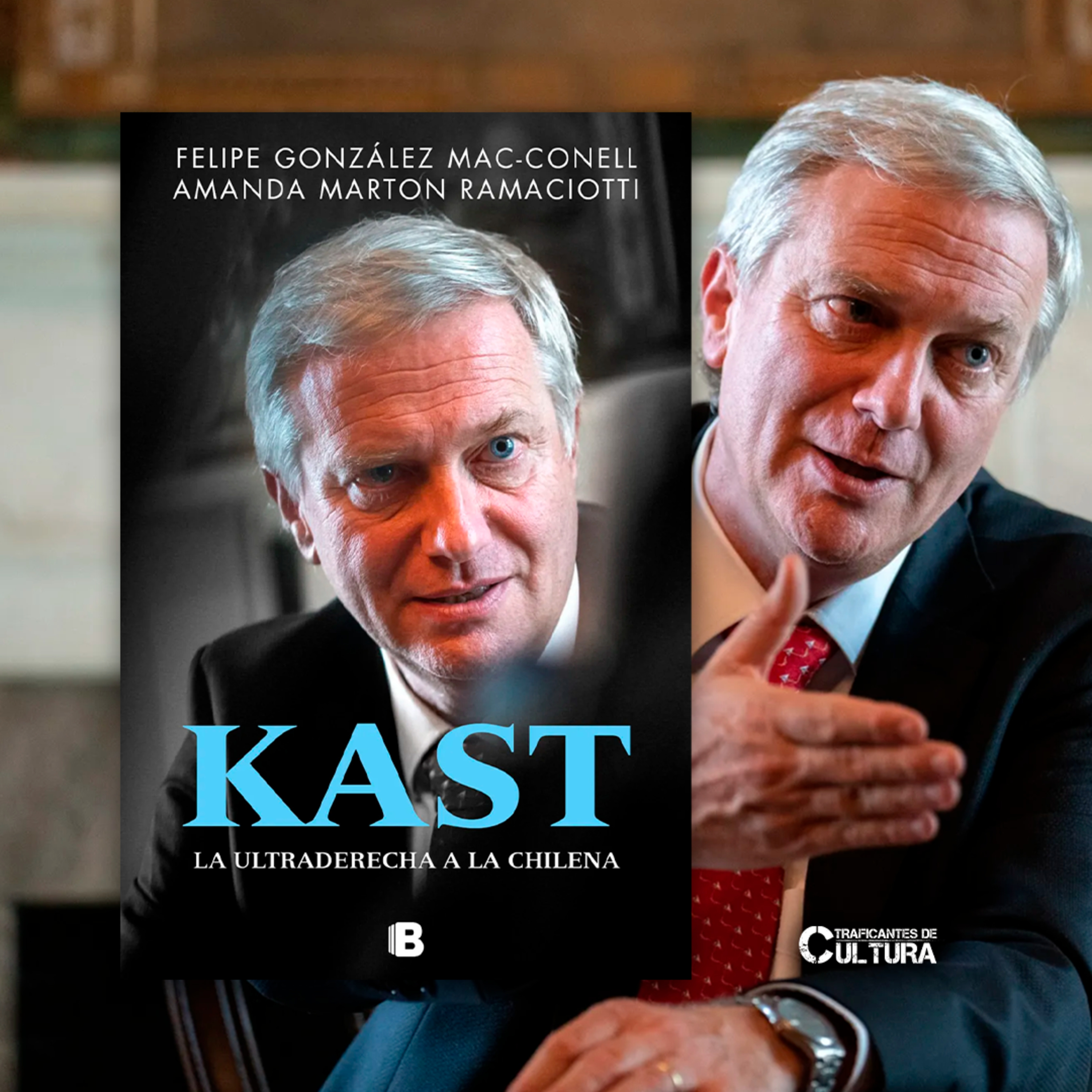 Felipe González y Amanda Marton, autores de "⁠Kast. La Ultraderecha a la Chilena⁠" episode artwork
