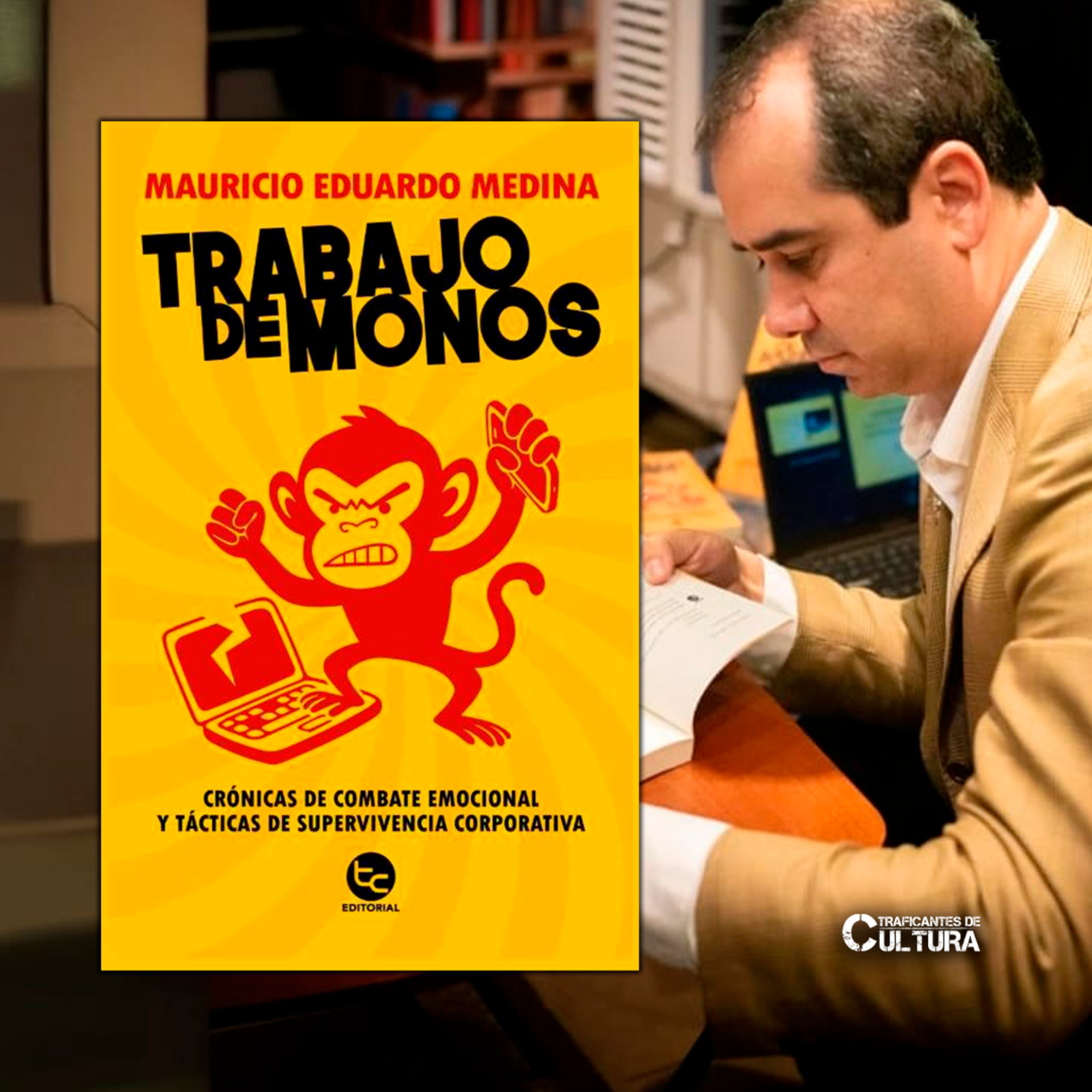 Mauricio Eduardo Medina, autor de ⁠"Trabajo de monos" episode artwork
