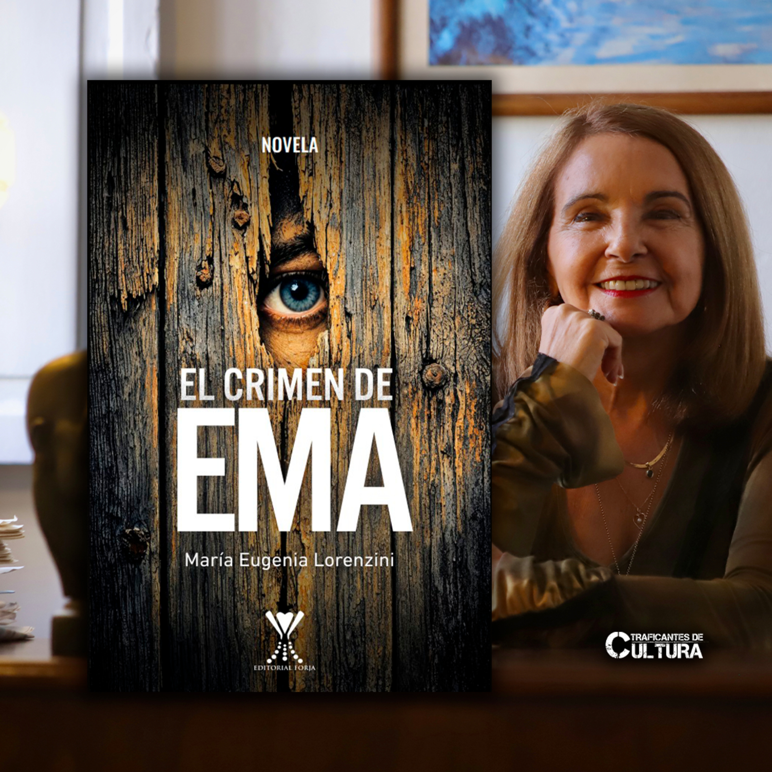 María Eugenia Lorenzini, autora de "El Crimen de Ema" episode artwork
